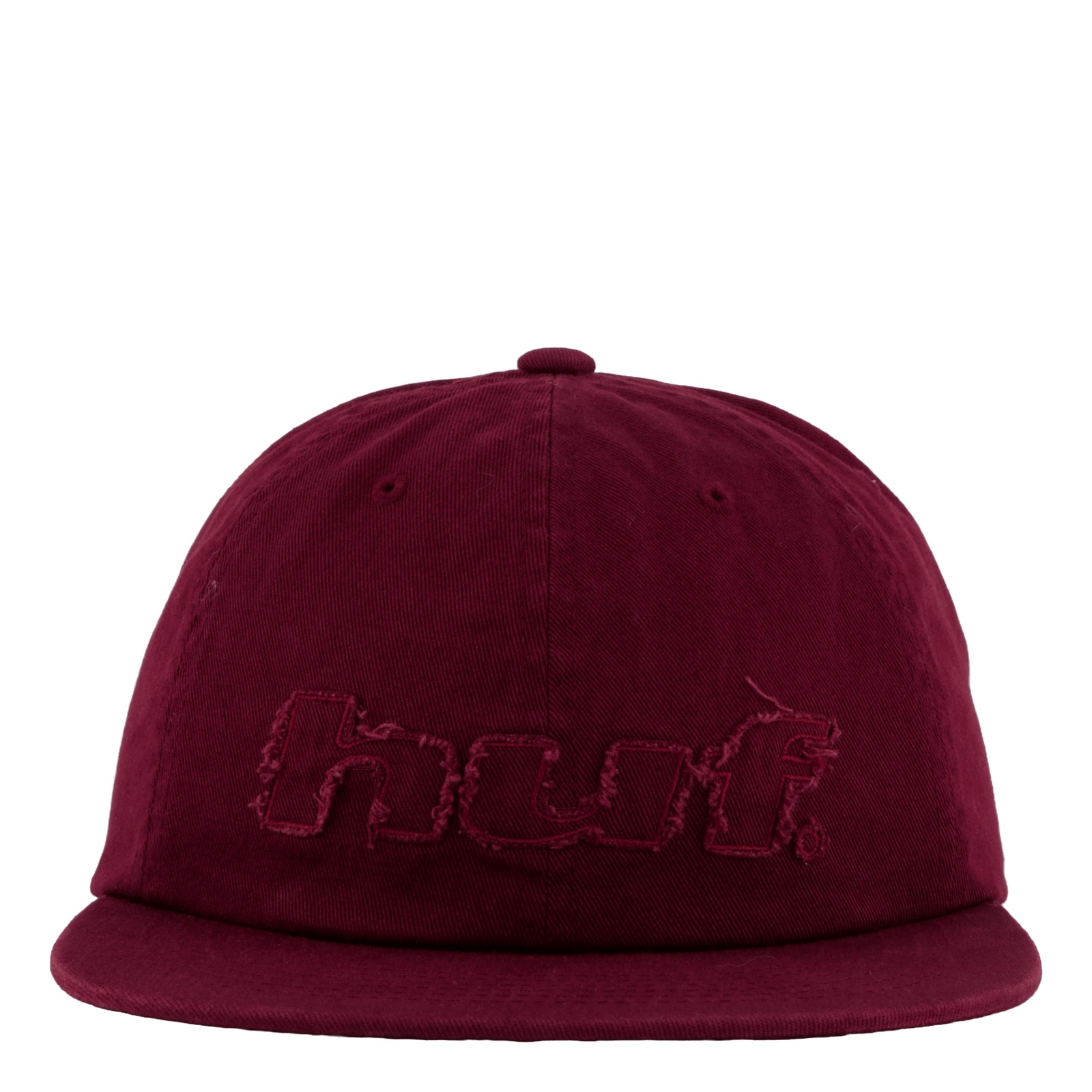 Distressed Logo 5 Panel Hat Raisin