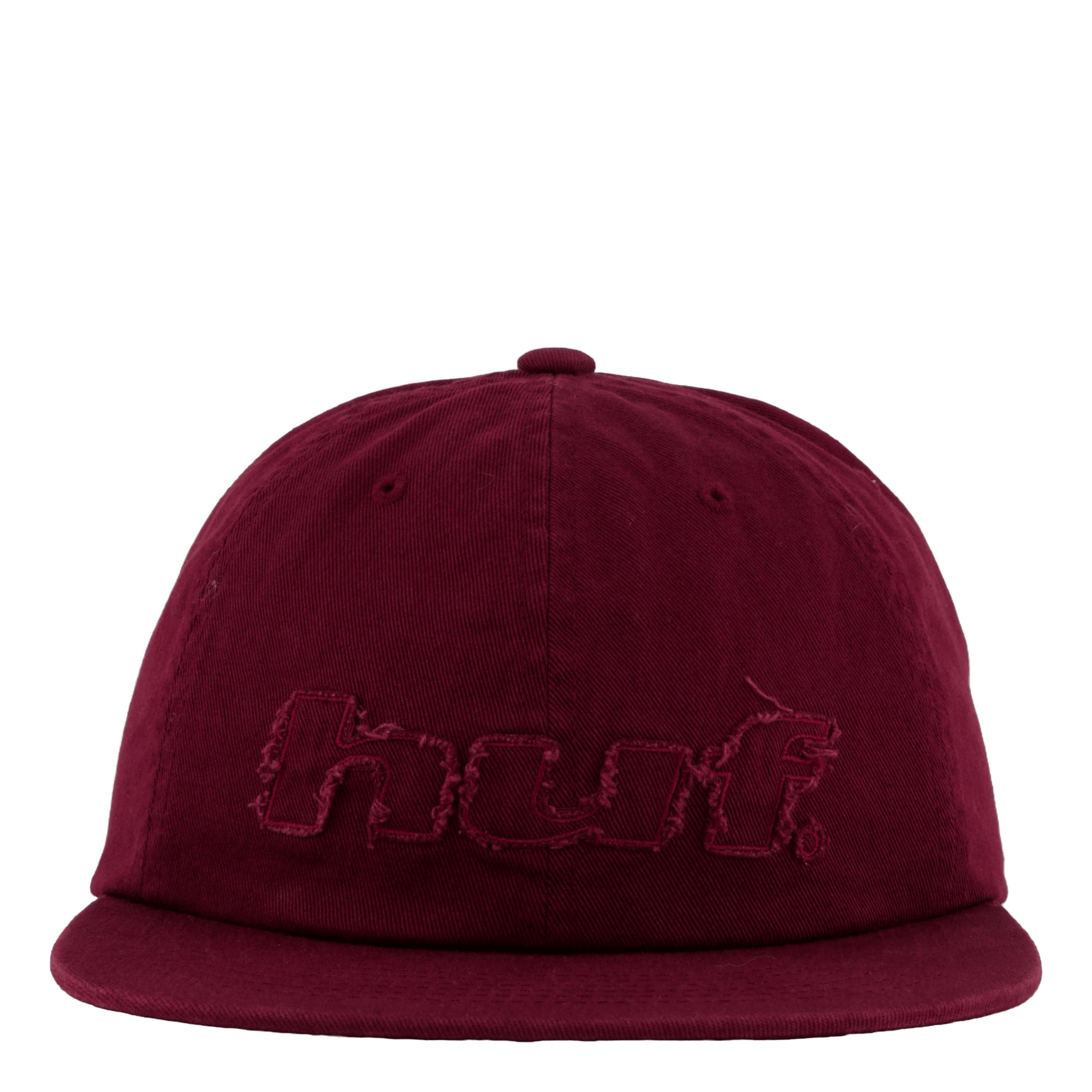 Distressed Logo 5 Panel Hat Raisin