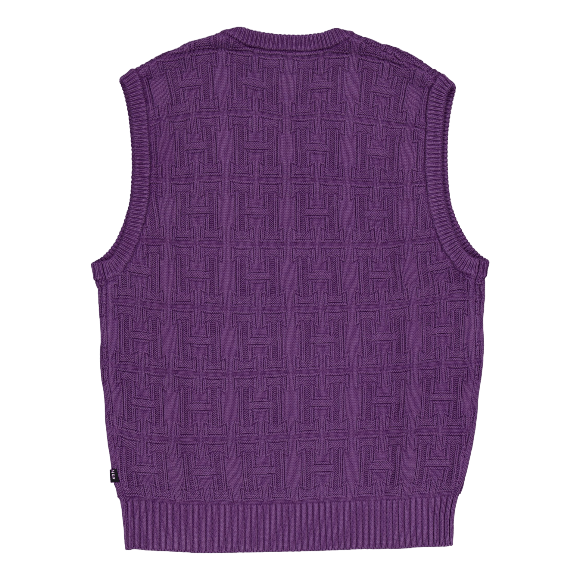 Interlaced Jacquard Overdyed V Raisin