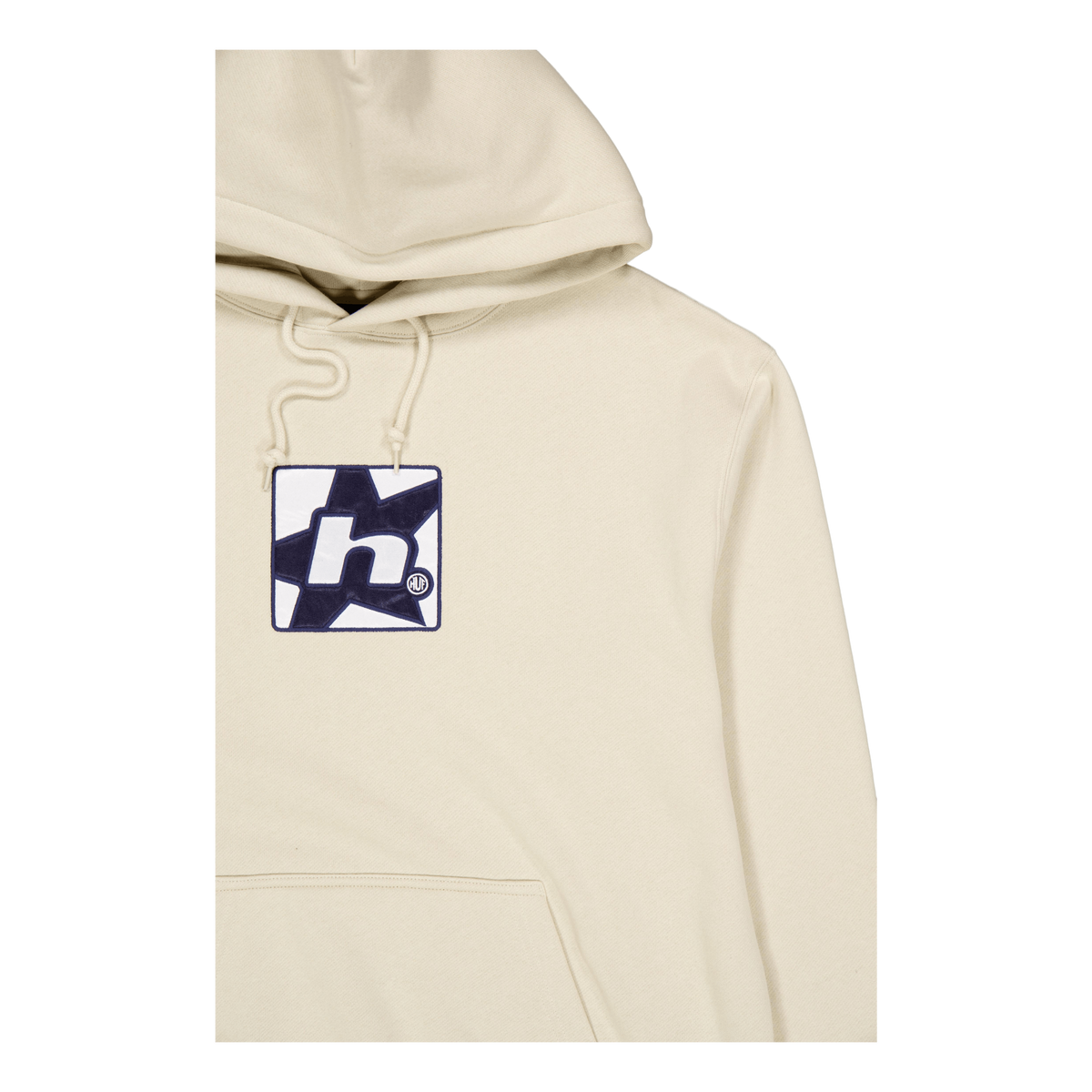 H Star P/o Hoodie Stone