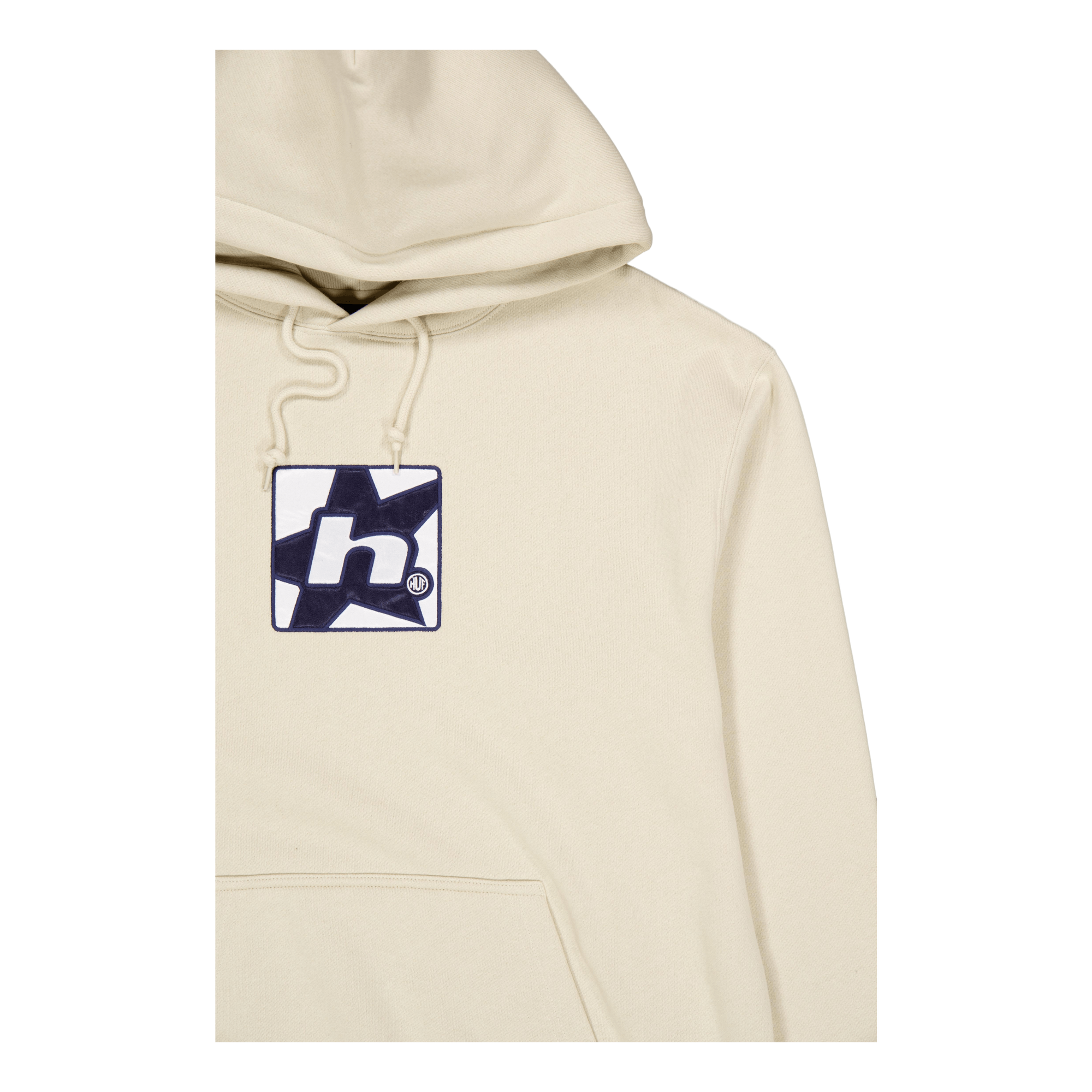 H Star P/o Hoodie Stone