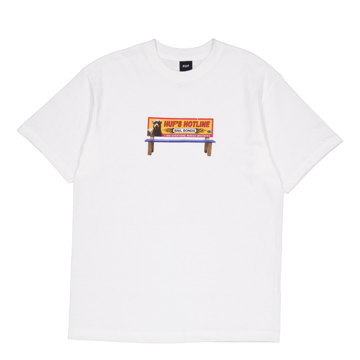 Bail Bonds S/s Tee White