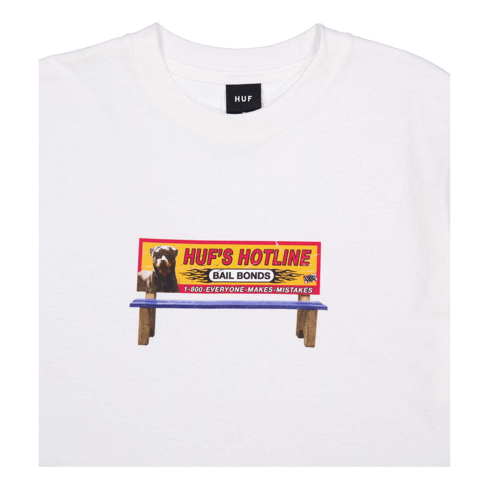 Bail Bonds S/s Tee White