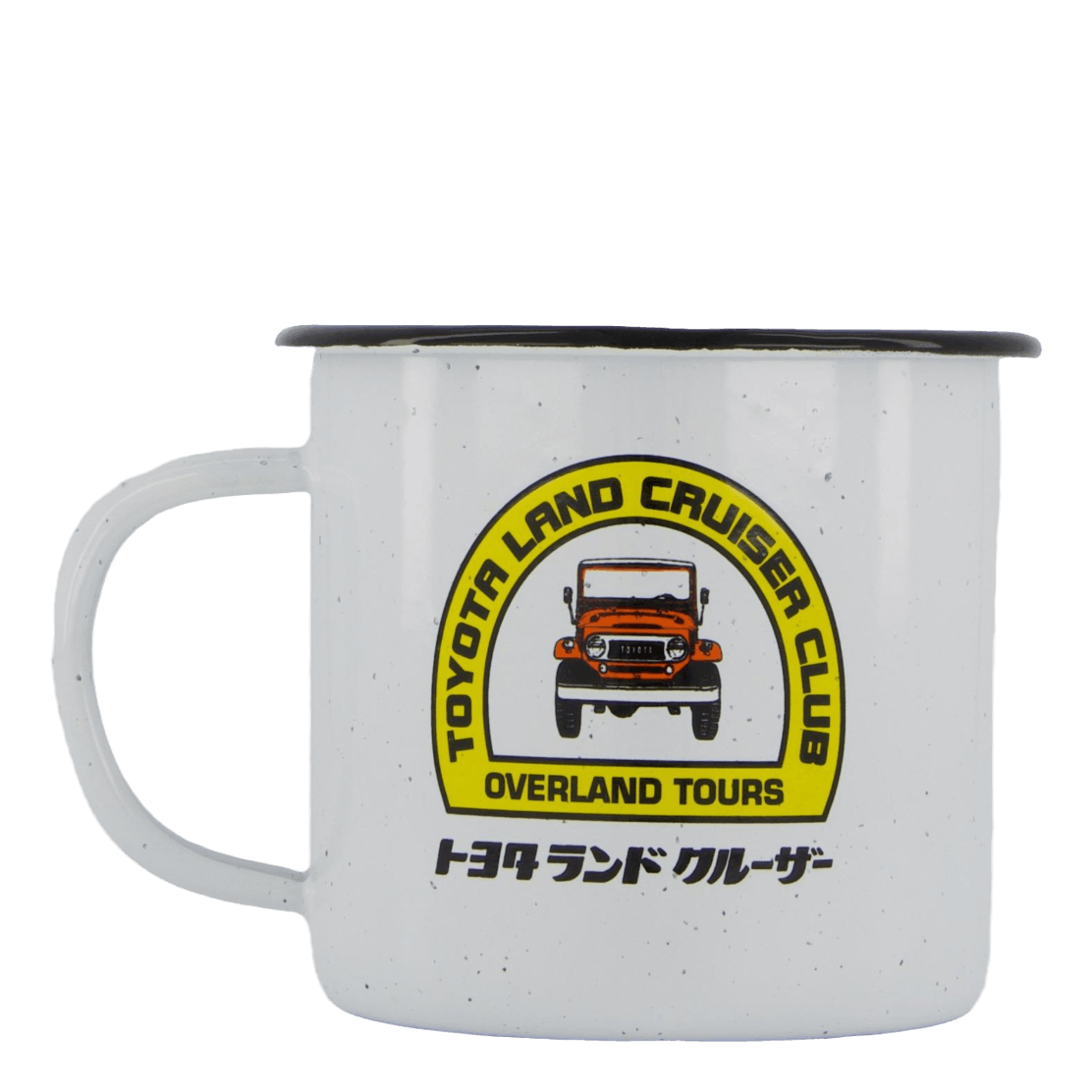 Coffee Break Enamel Cup White