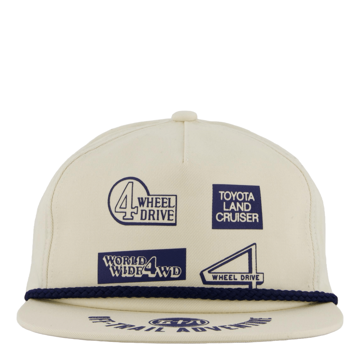 4 Wheel Drive Trucker Hat Natural