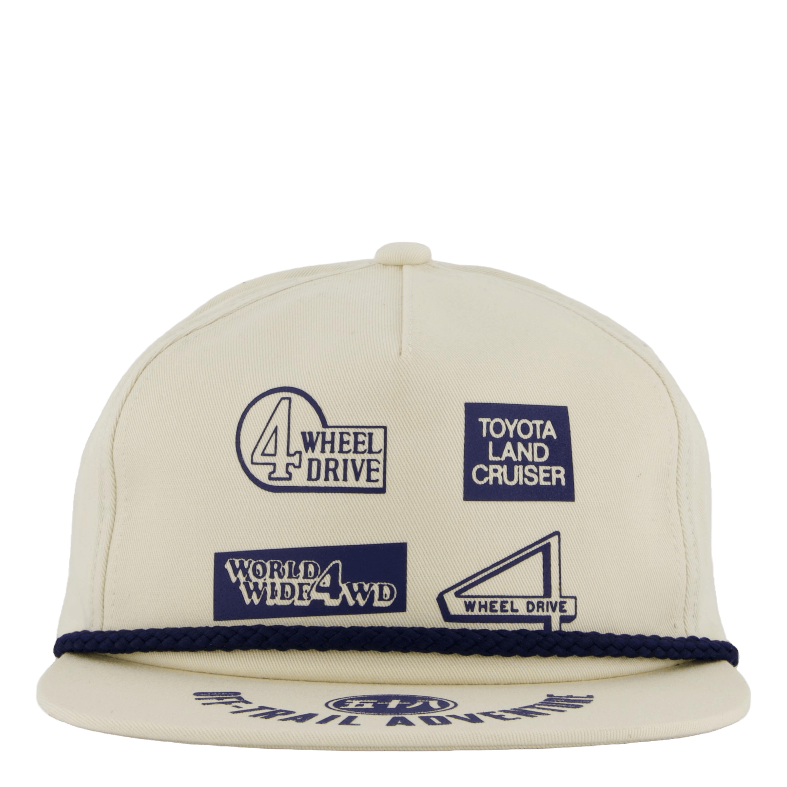 4 Wheel Drive Trucker Hat Natural