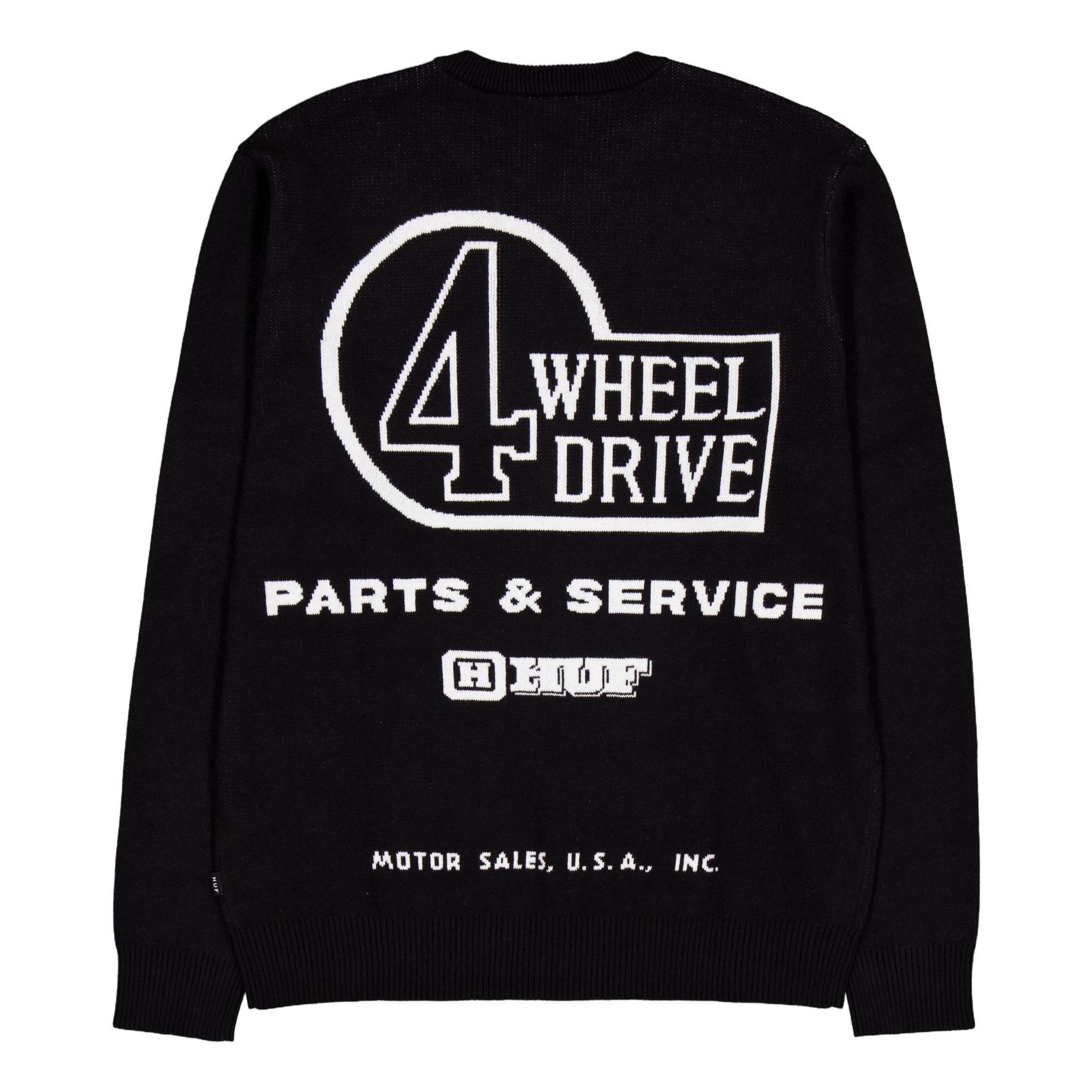 Parts & Service Sweater Black