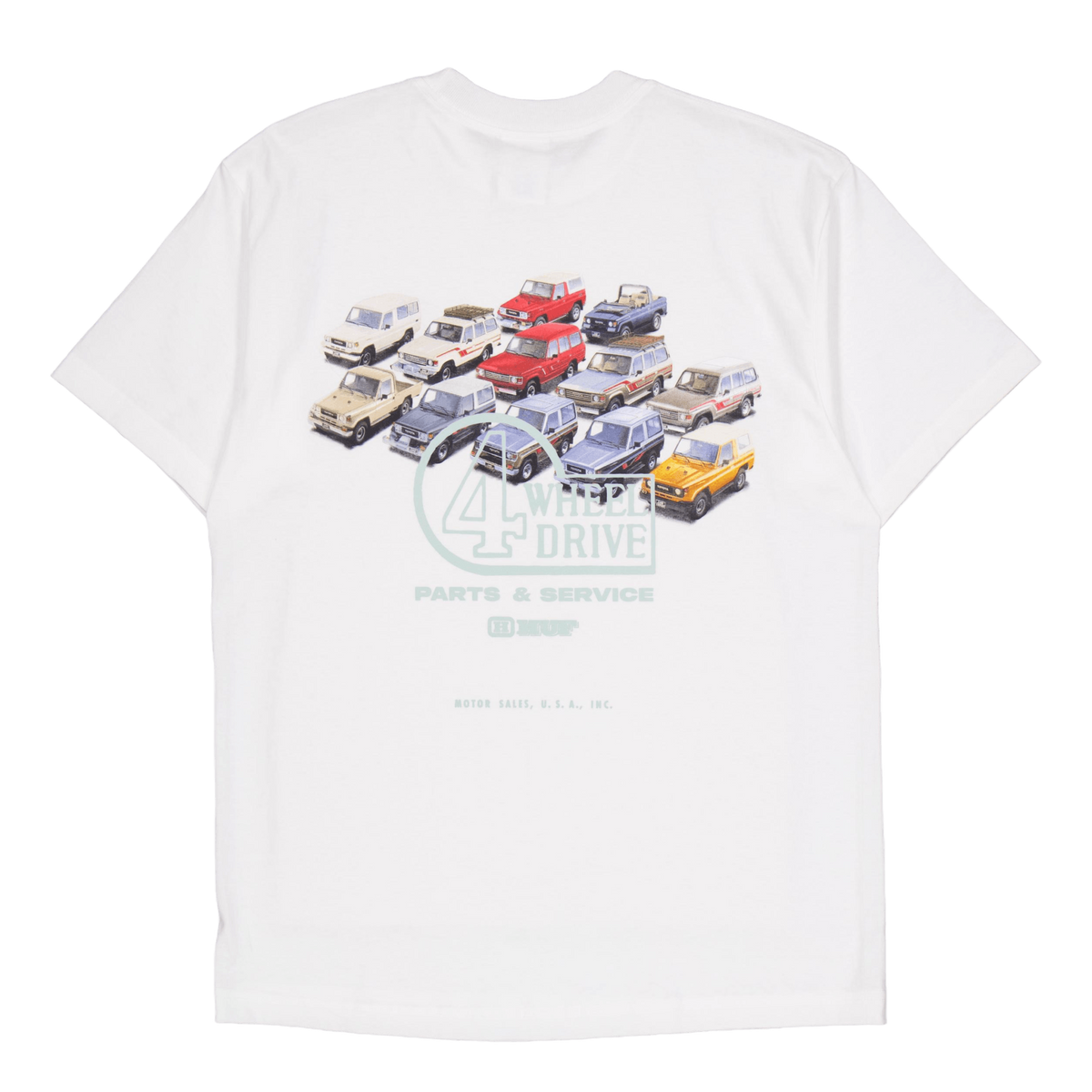 Timeline S/s Tee White