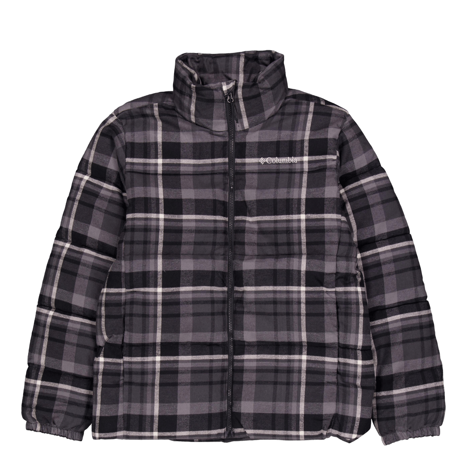 Puffect™ Novelty Jacket Black Multi Plaid
