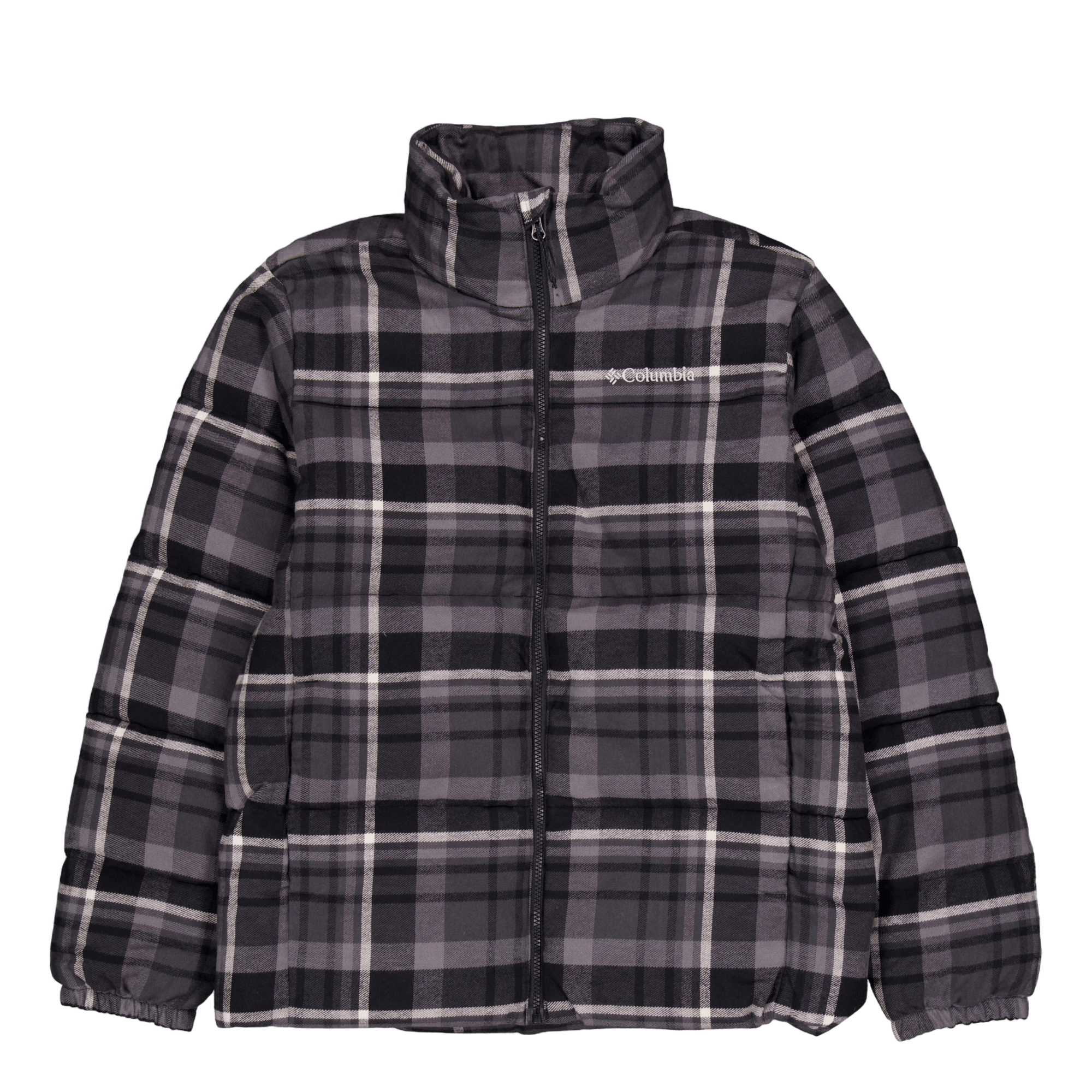 Puffect™ Novelty Jacket Black Multi Plaid