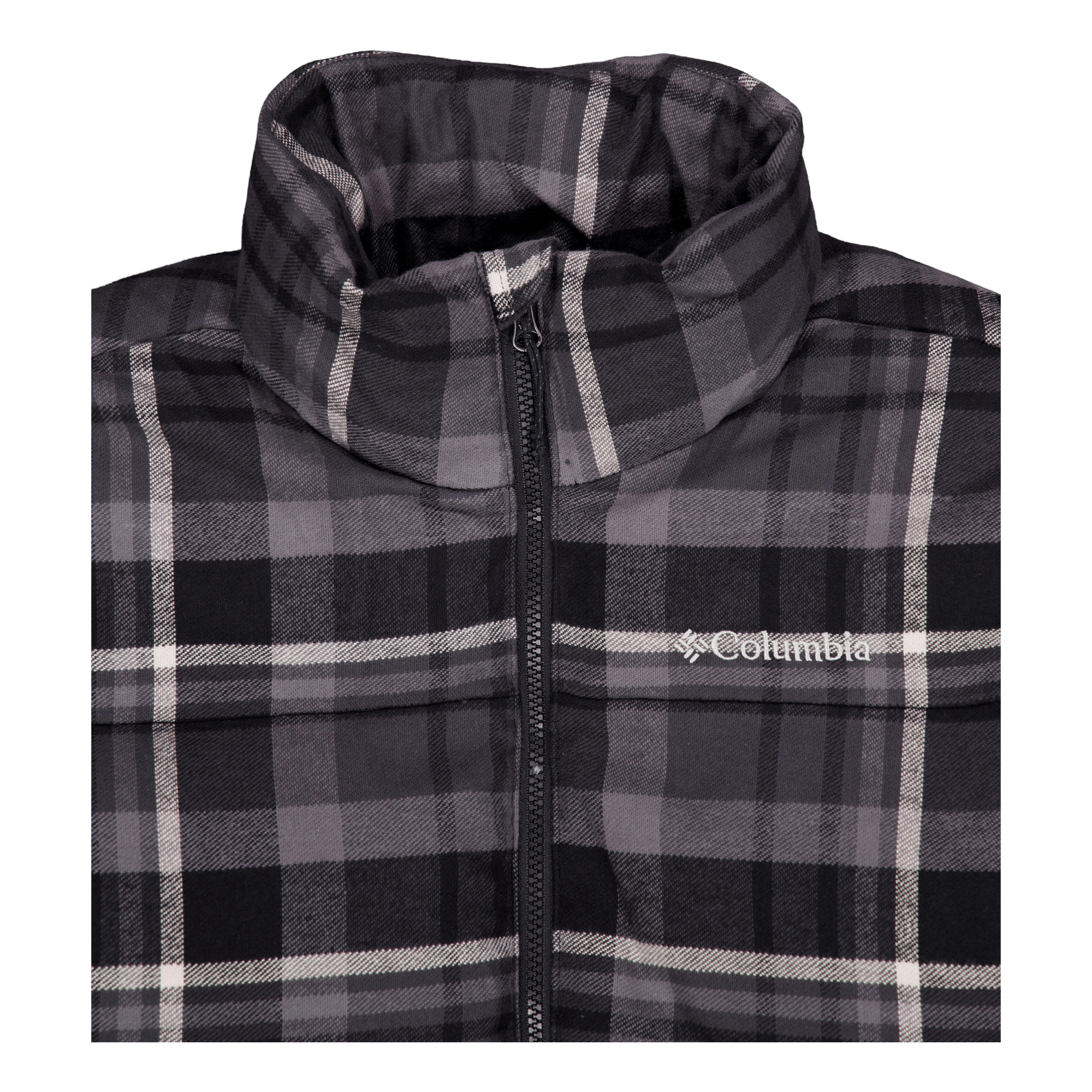 Puffect™ Novelty Jacket Black Multi Plaid