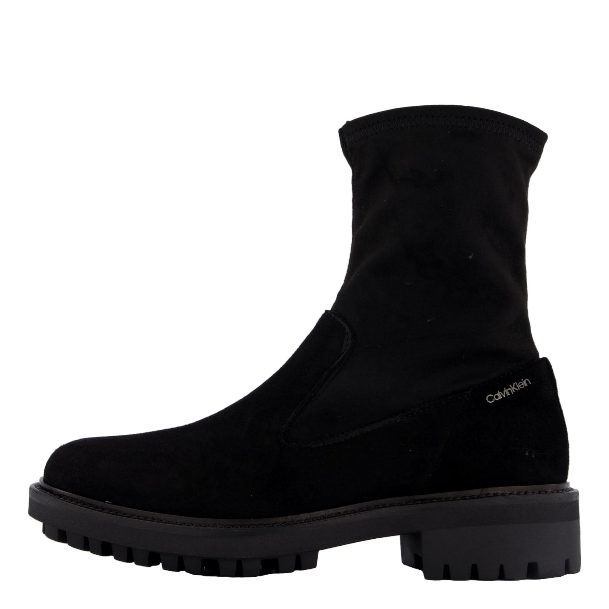 Flat Sock Boot Sue Mix Ck Black