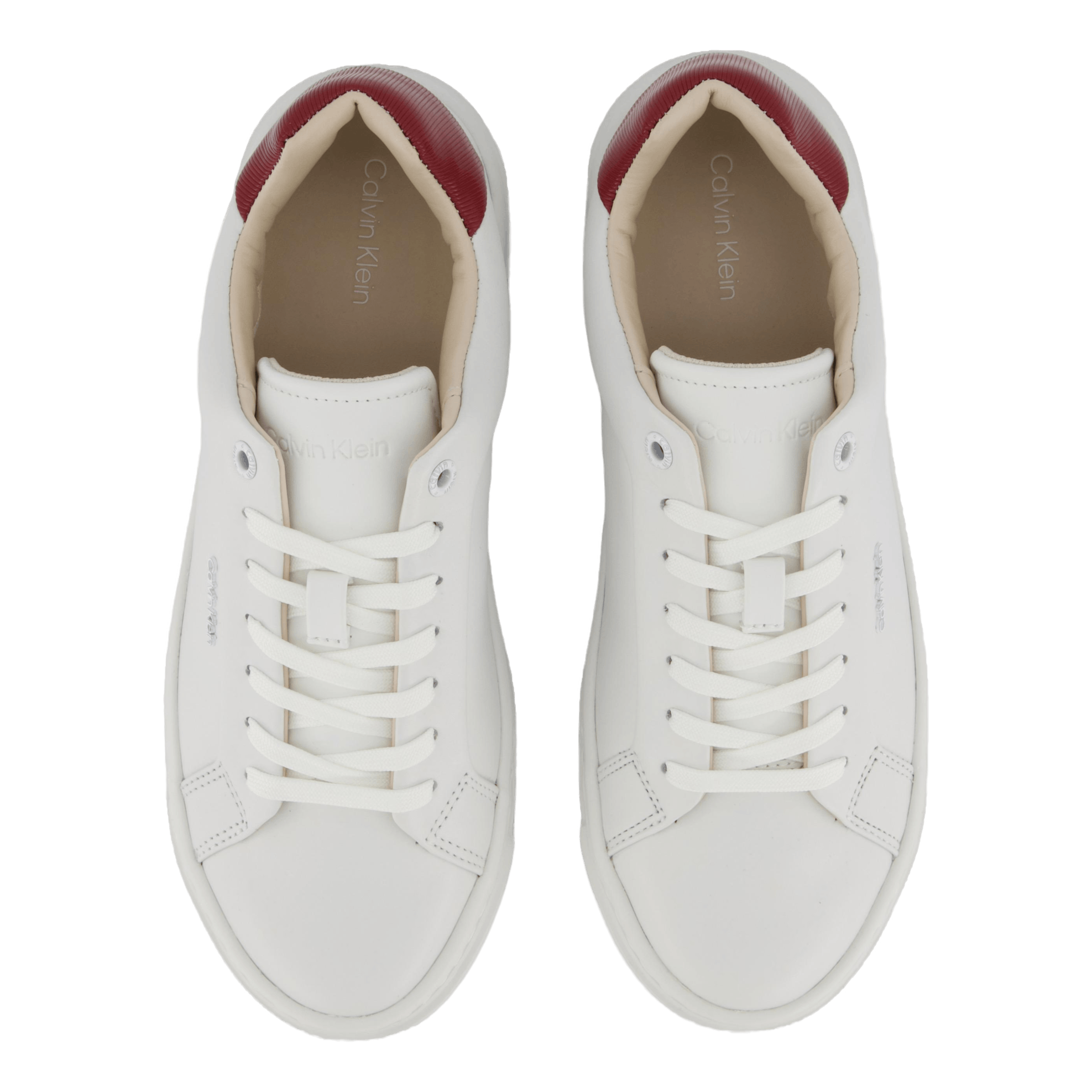 Cupsole Lace Up W/ml Lth Bright White/winery