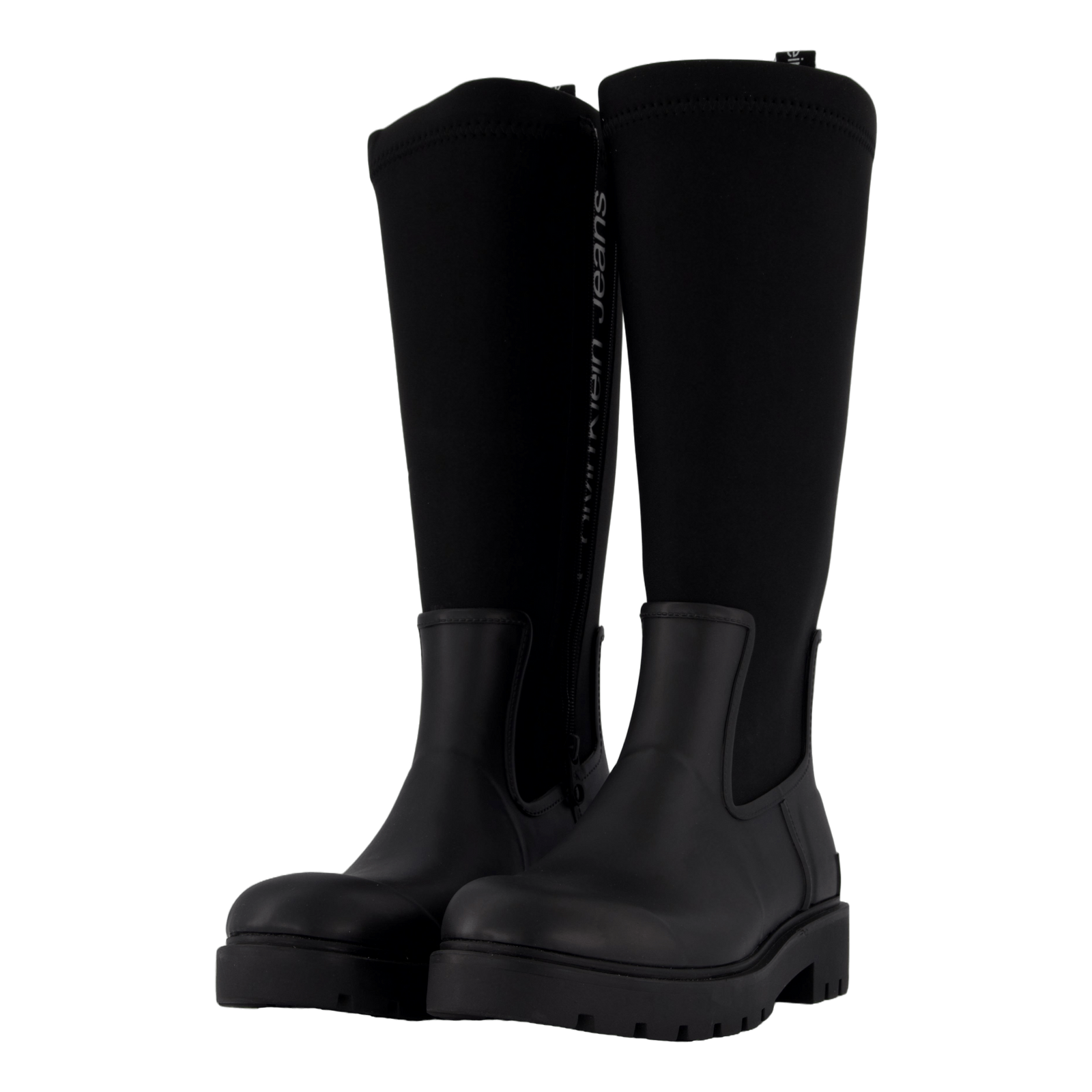 High Rainboot Neoprene Black