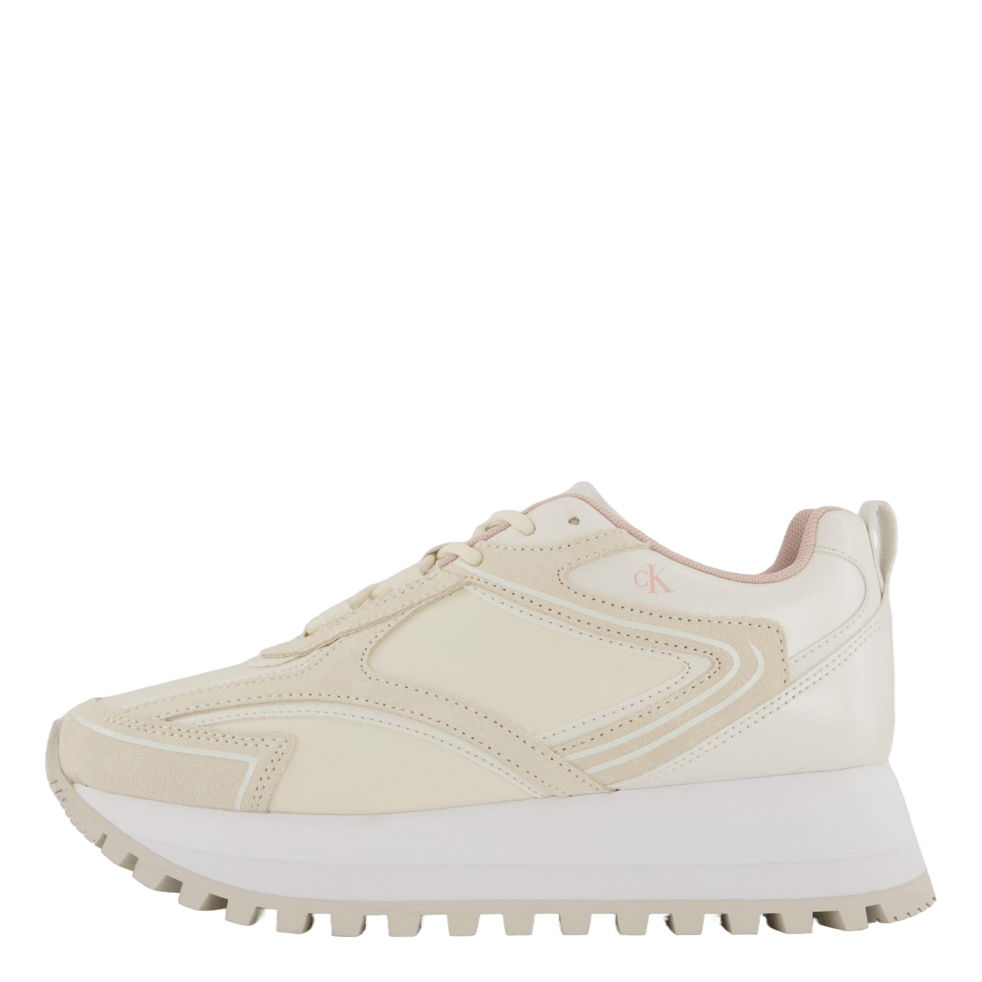 Runner Laceup Authentic Creamy White/peach Whip