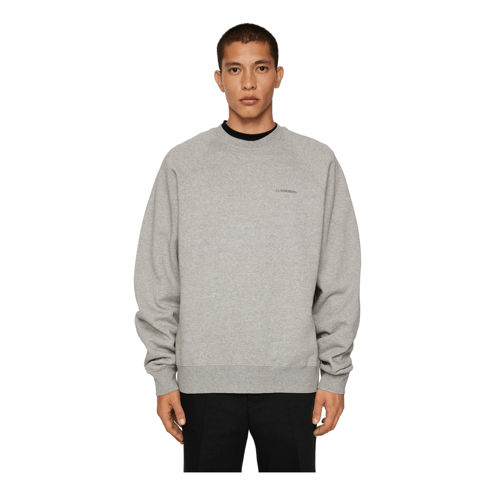 Callan Crew Neck Light Grey Melange