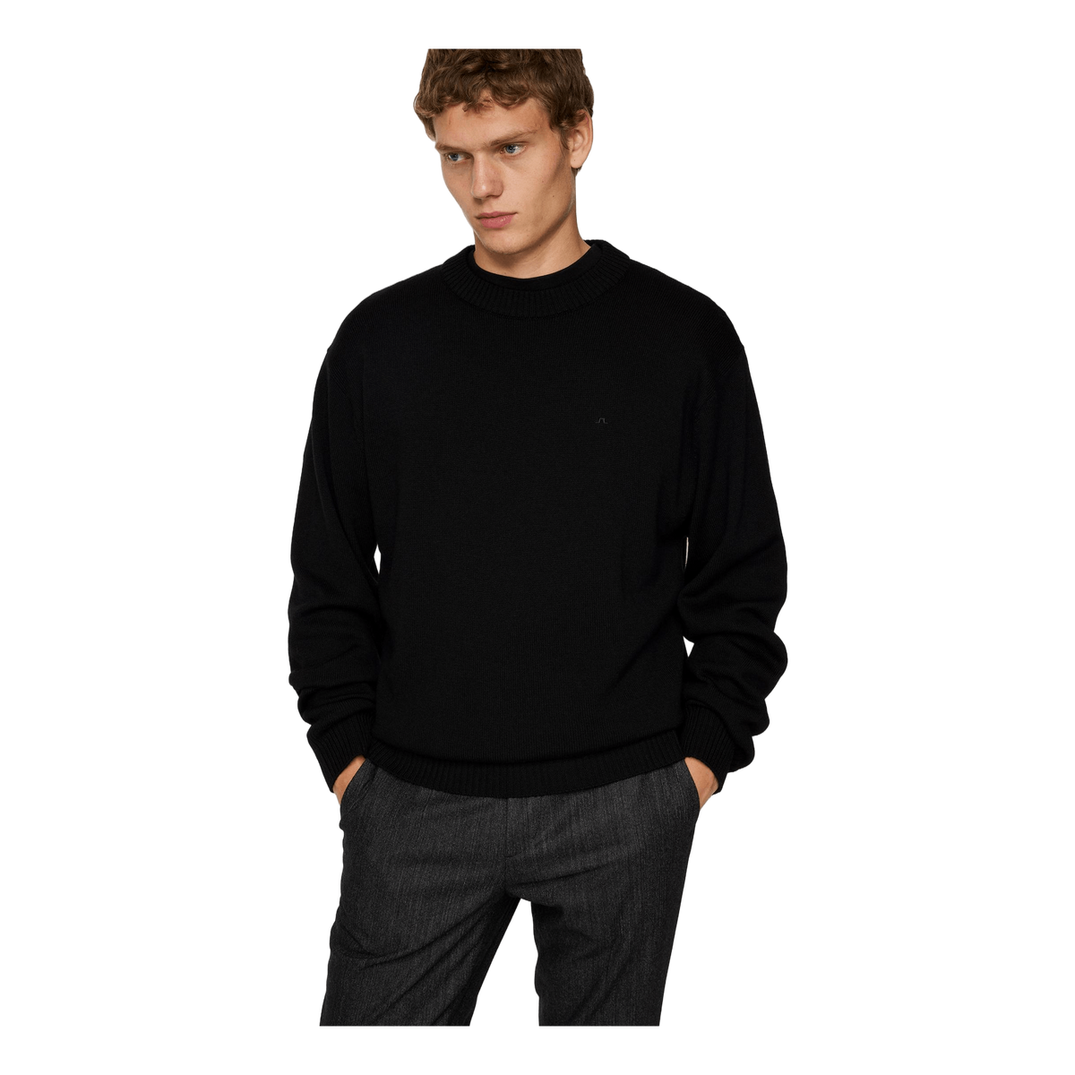 Kino Merino Crew Black