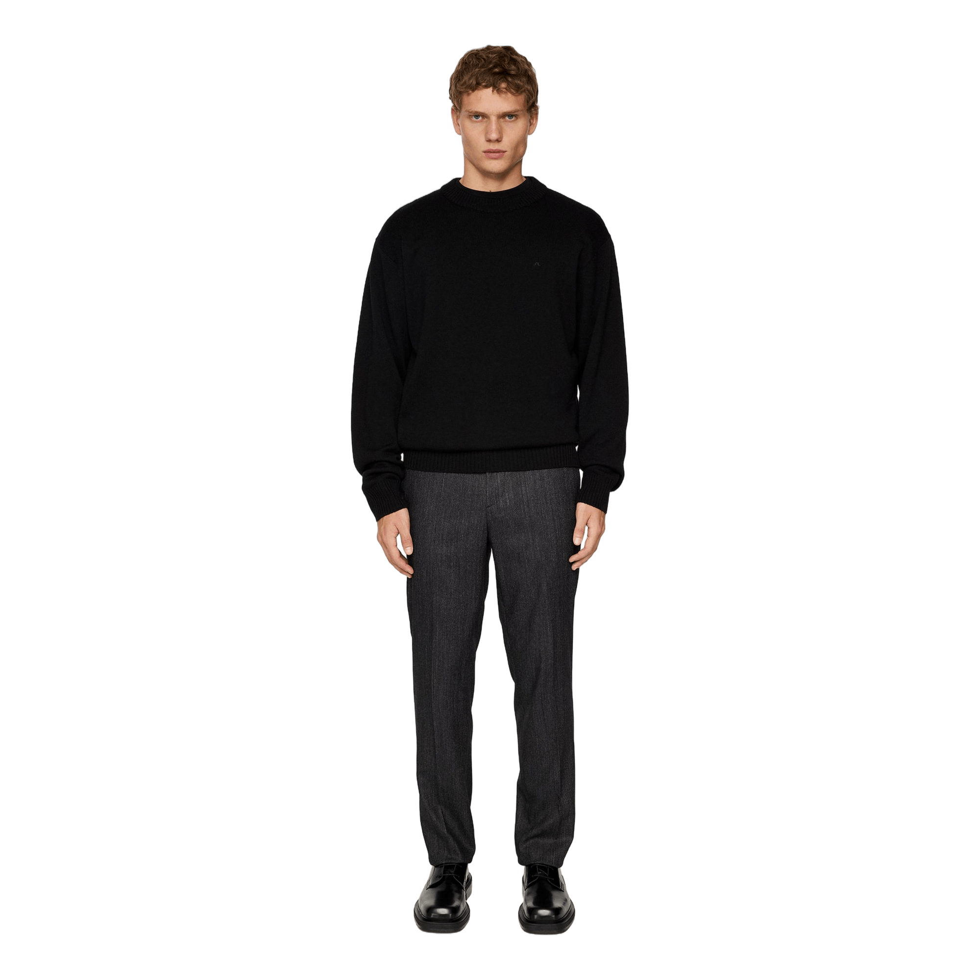 Kino Merino Crew Black