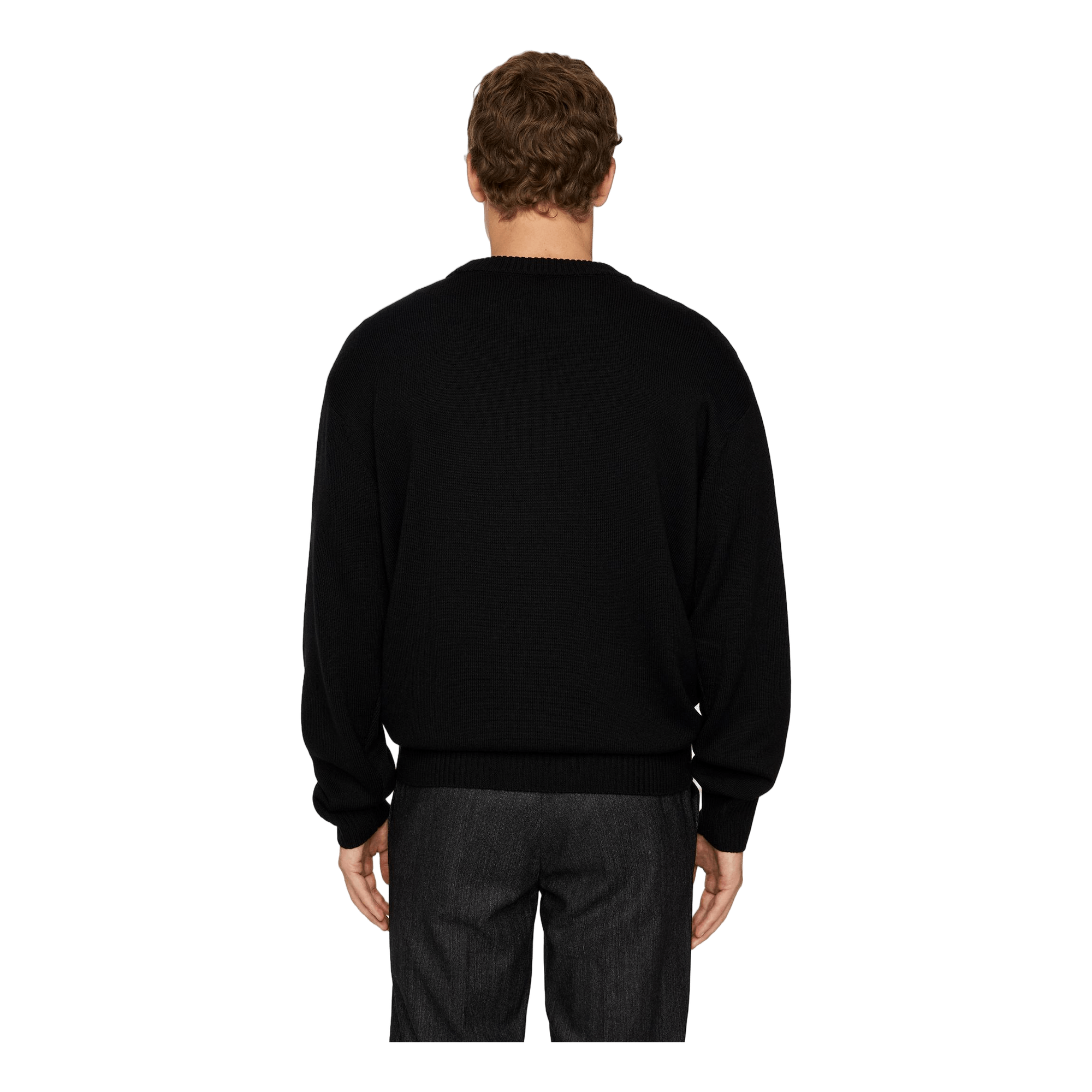 Kino Merino Crew Black