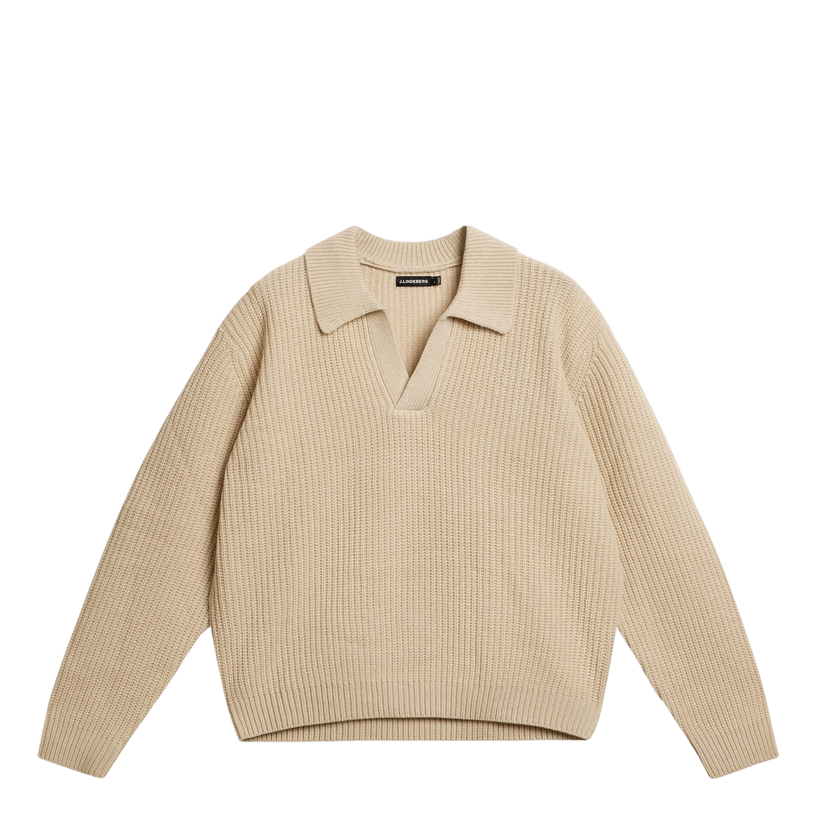 Jethro Heavy Polo Knit Moonbeam