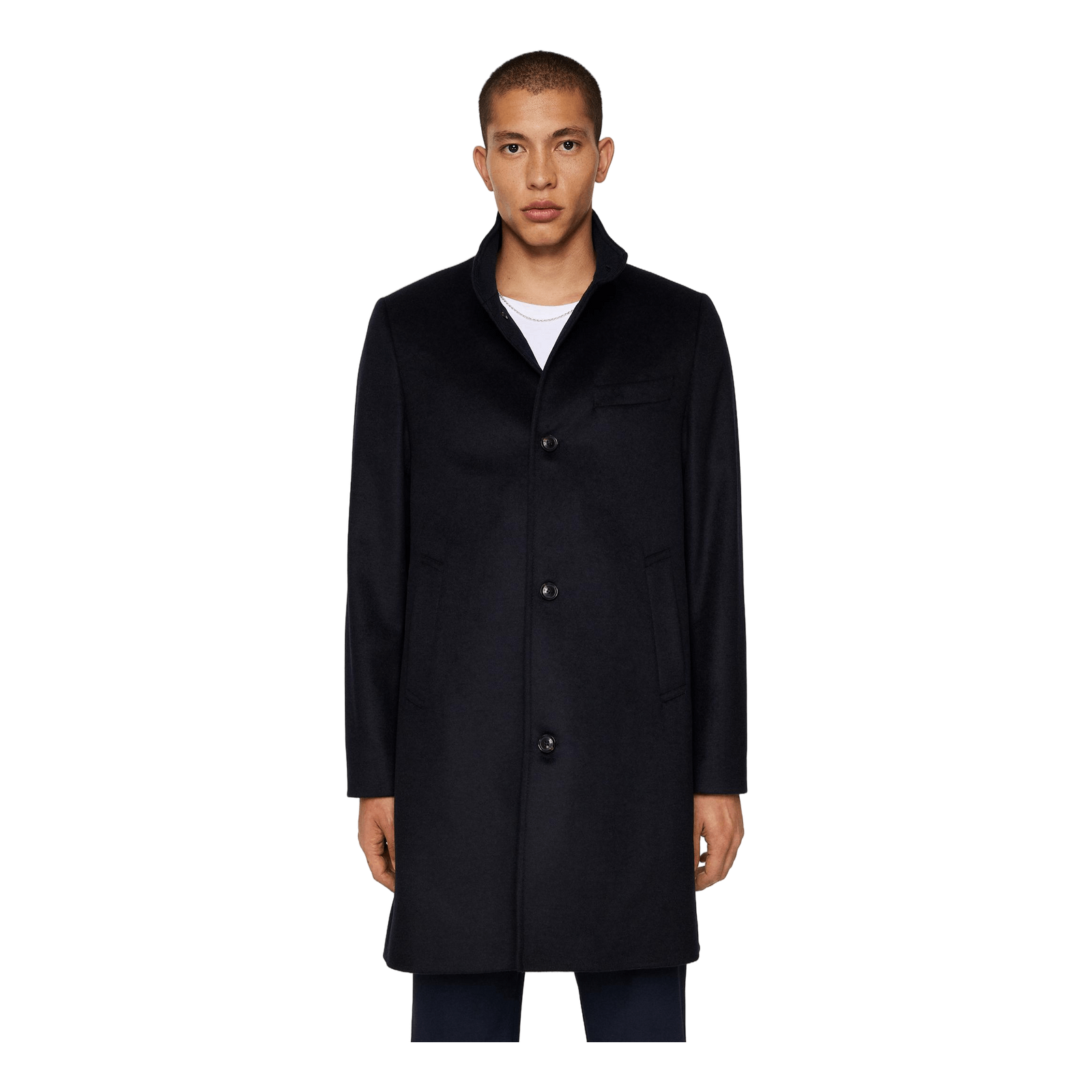 Jesse Melton Cashmere Coat Jl Navy