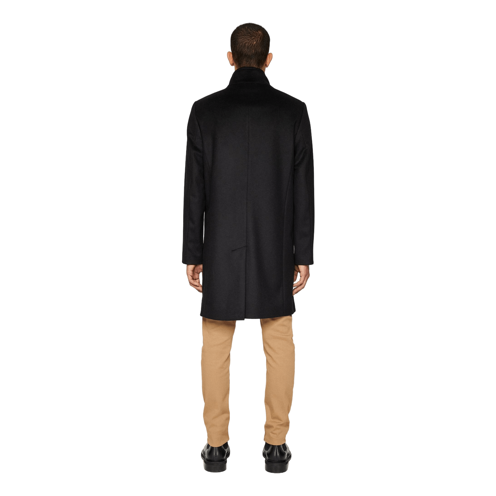 Jesse Melton Cashmere Coat Black