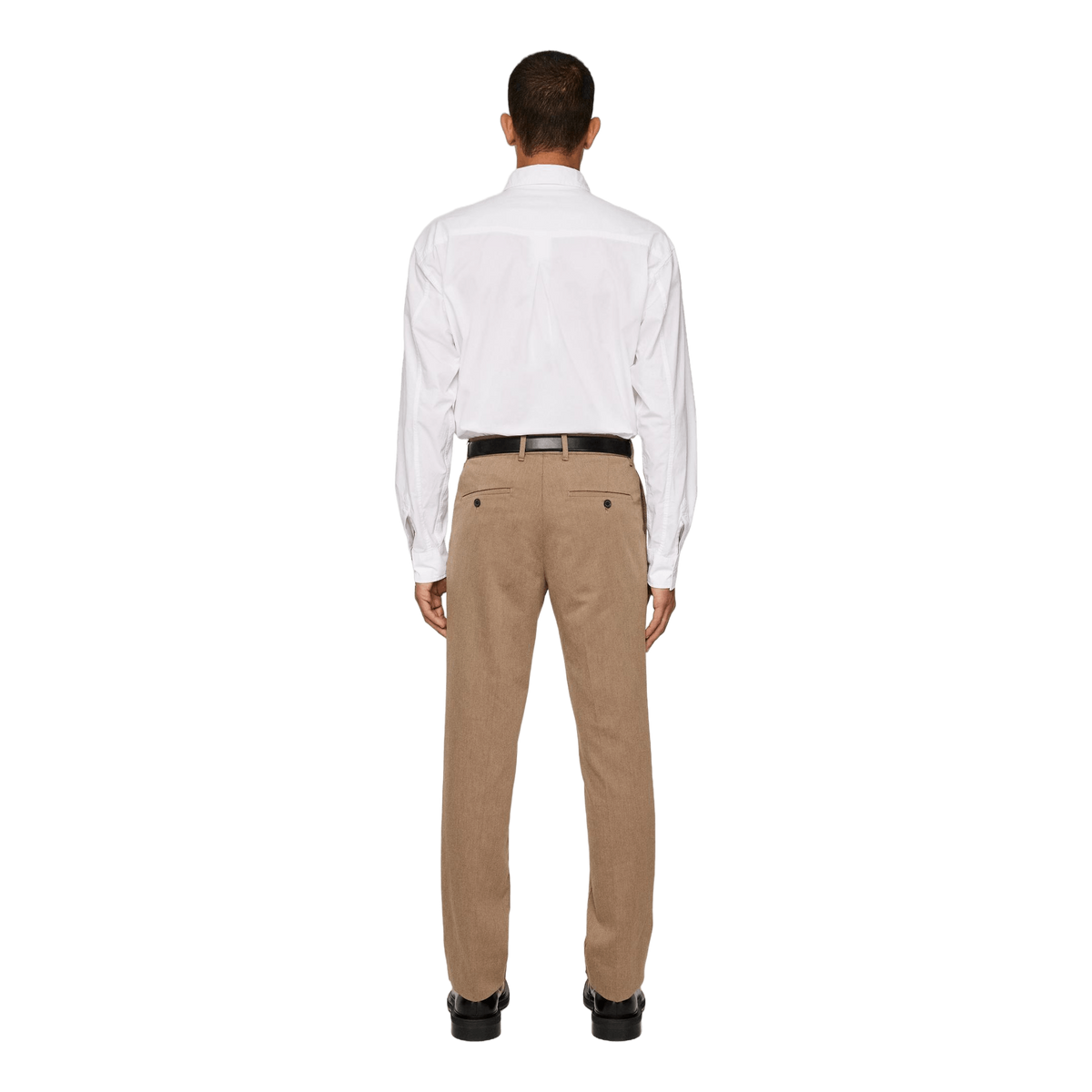 Lois C Flannel Twill Pants Tiger Brown