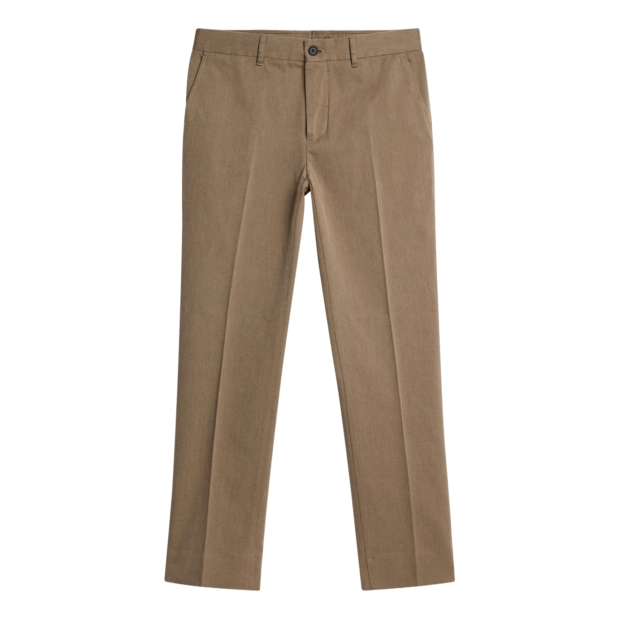 Lois C Flannel Twill Pants Tiger Brown