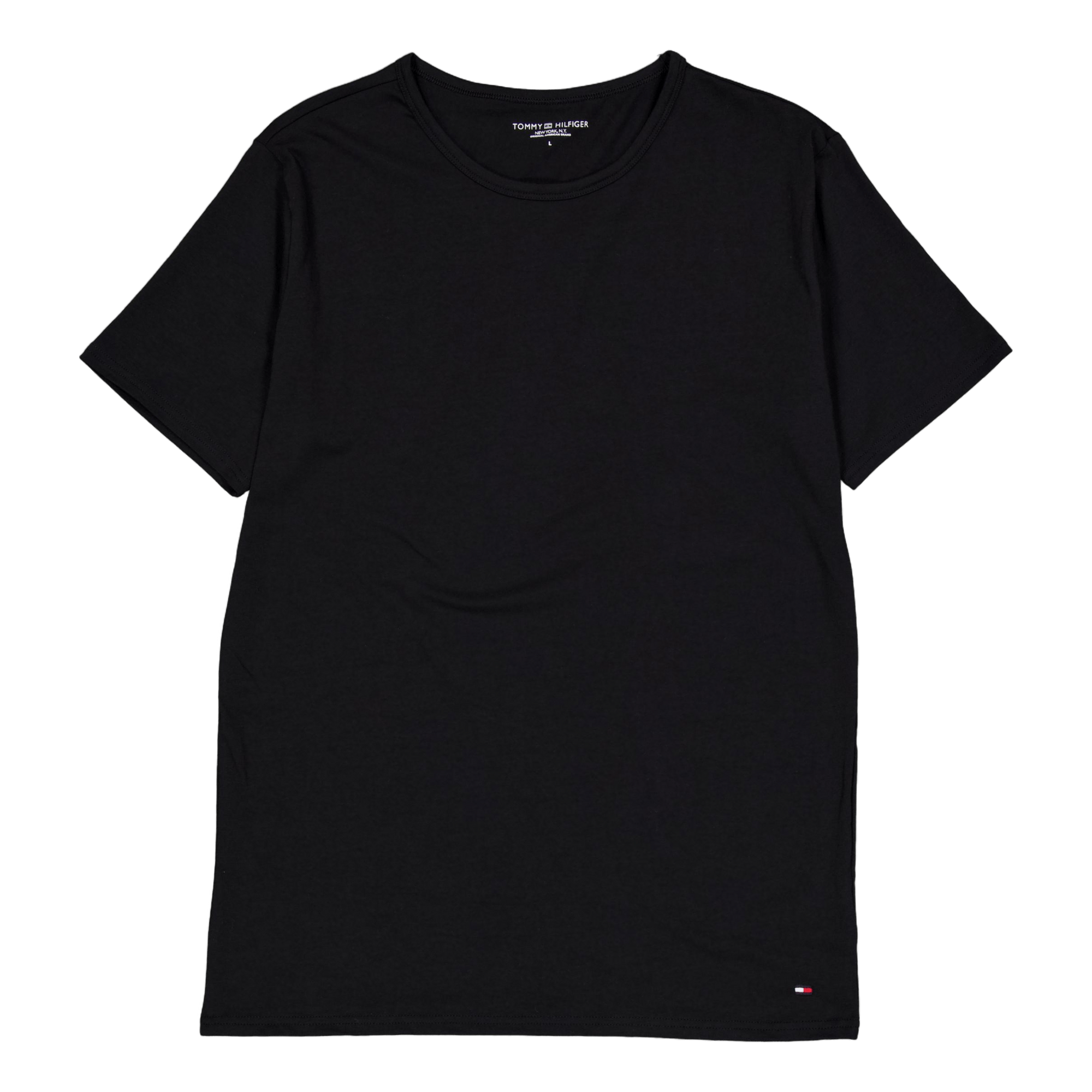 Stretch Cn Tee Ss 3pack Black/black/black