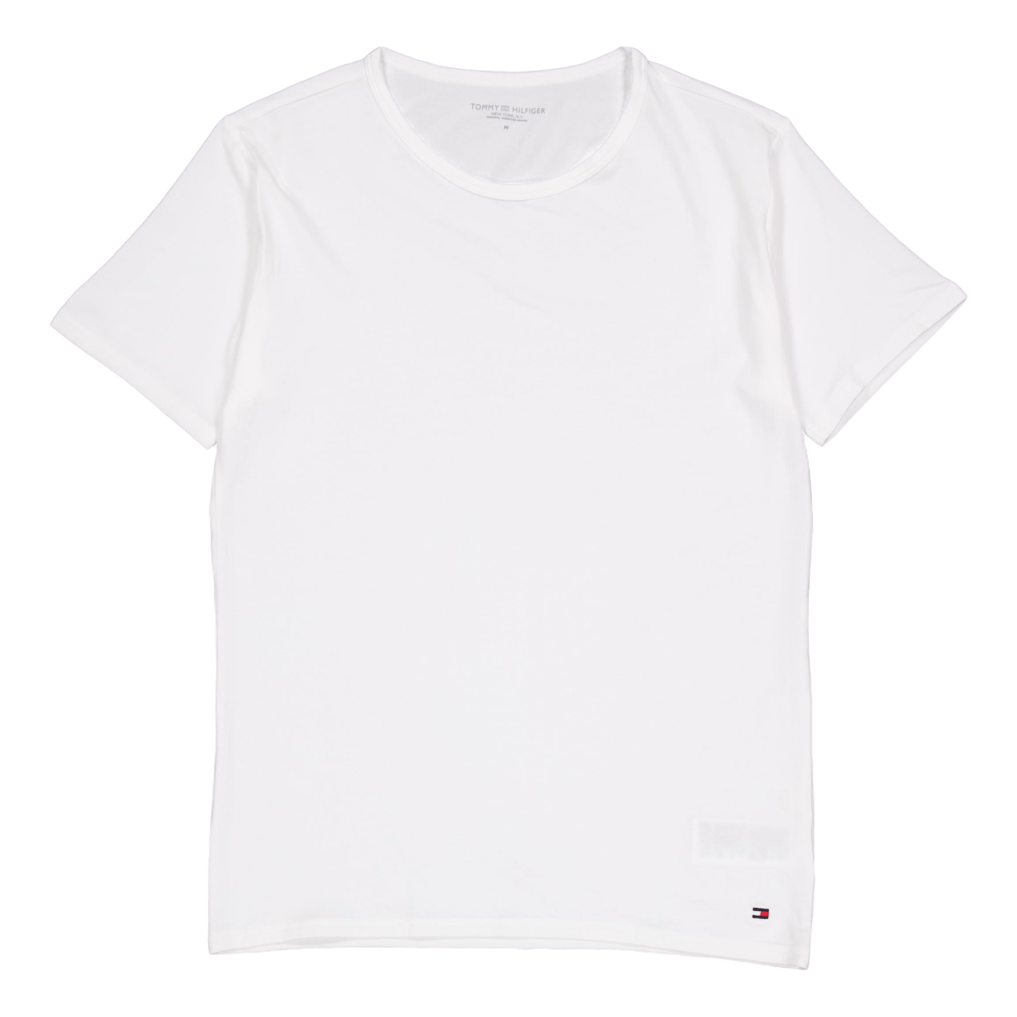 Stretch Cn Tee Ss 3pack White/white/white