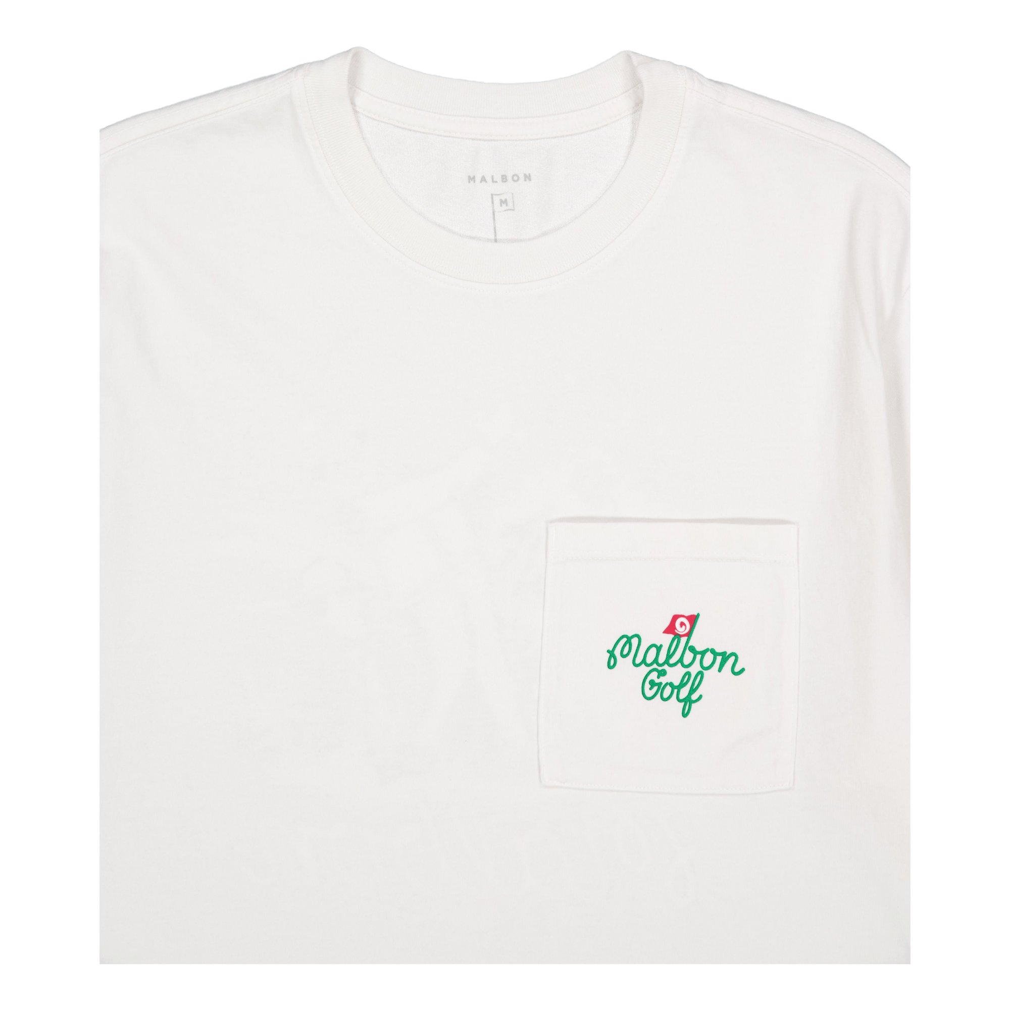 Players Ss Pocket Tee White