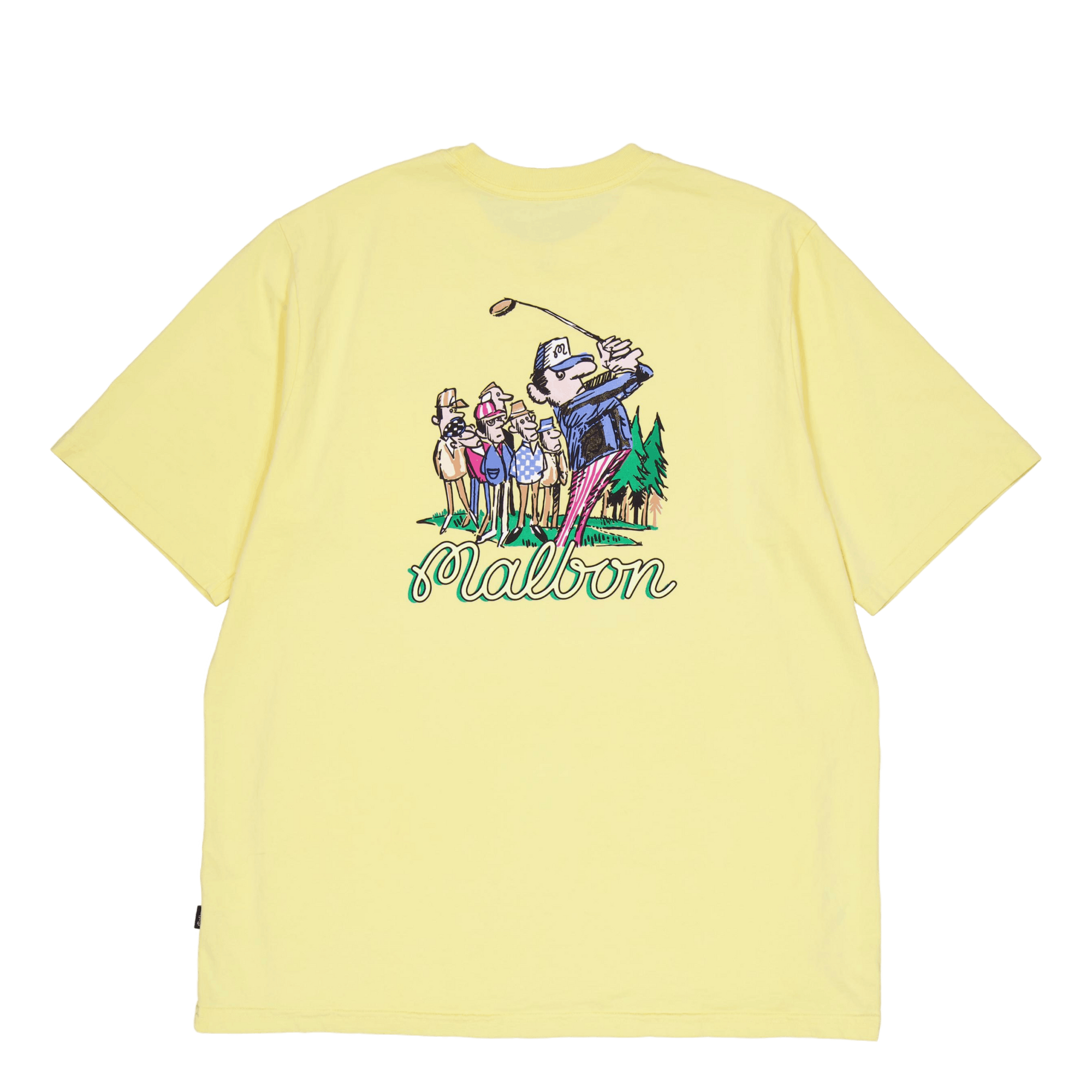 Founder Ss Pocket Tee Pale Yellow