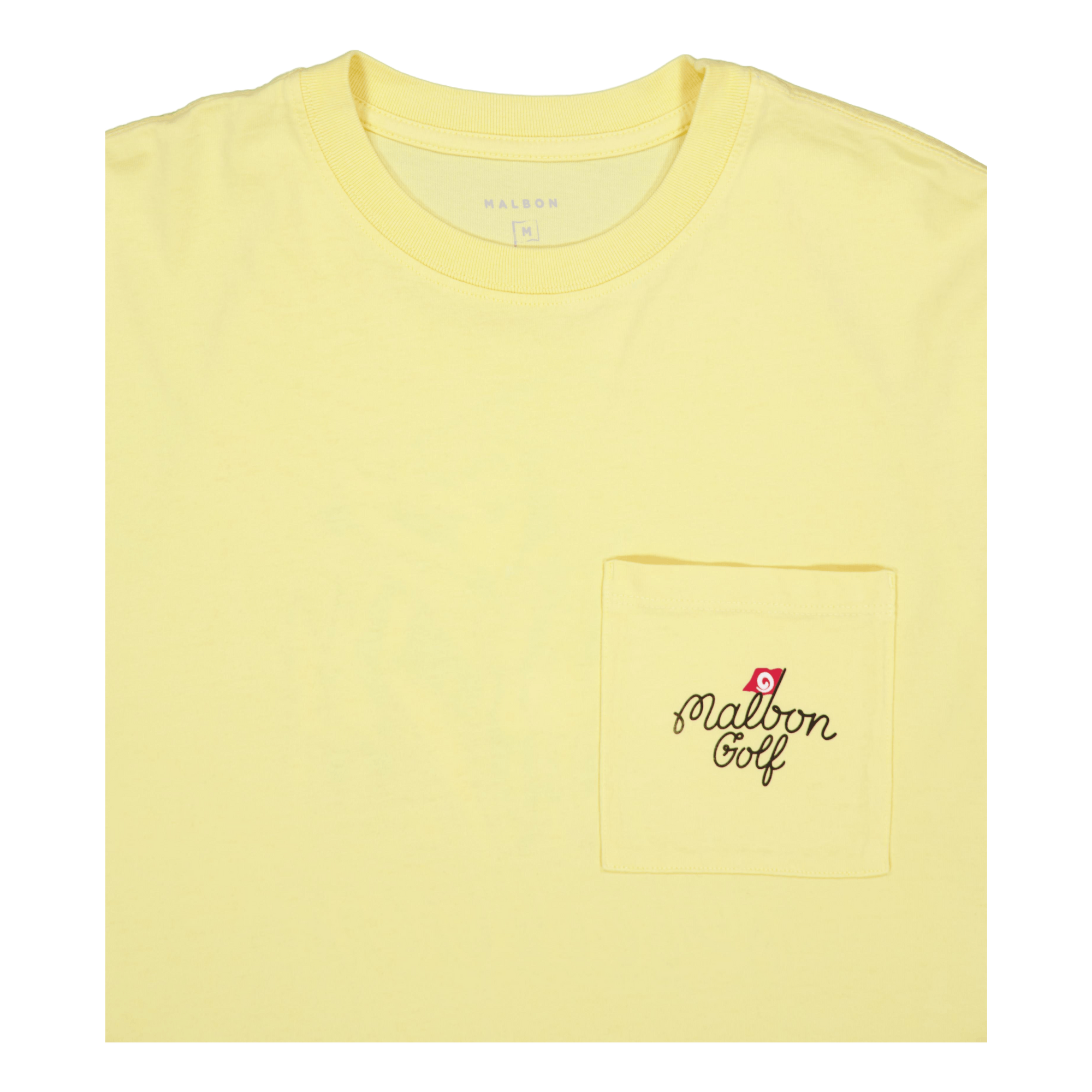 Founder Ss Pocket Tee Pale Yellow