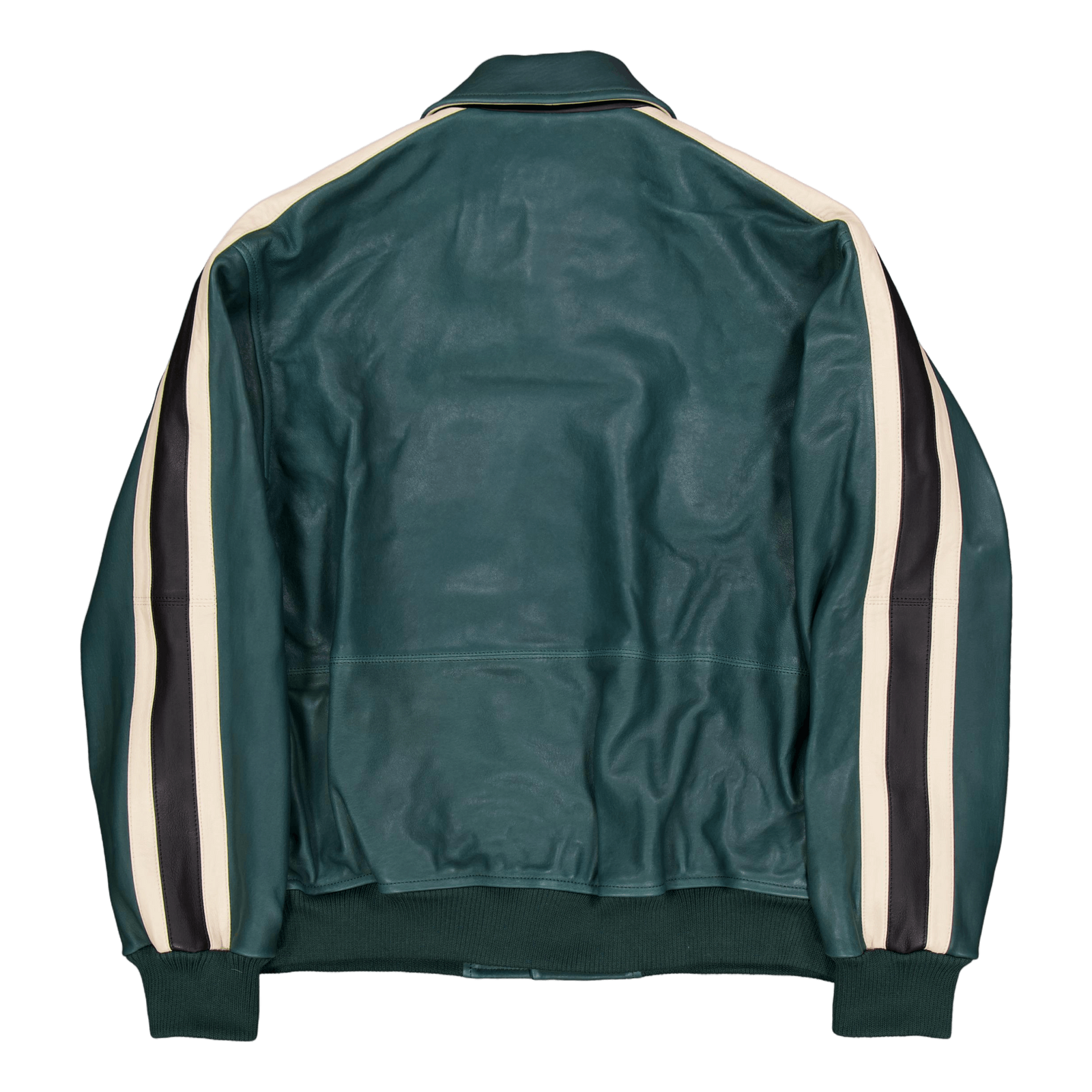 Le Blouson Cuir Forest Green