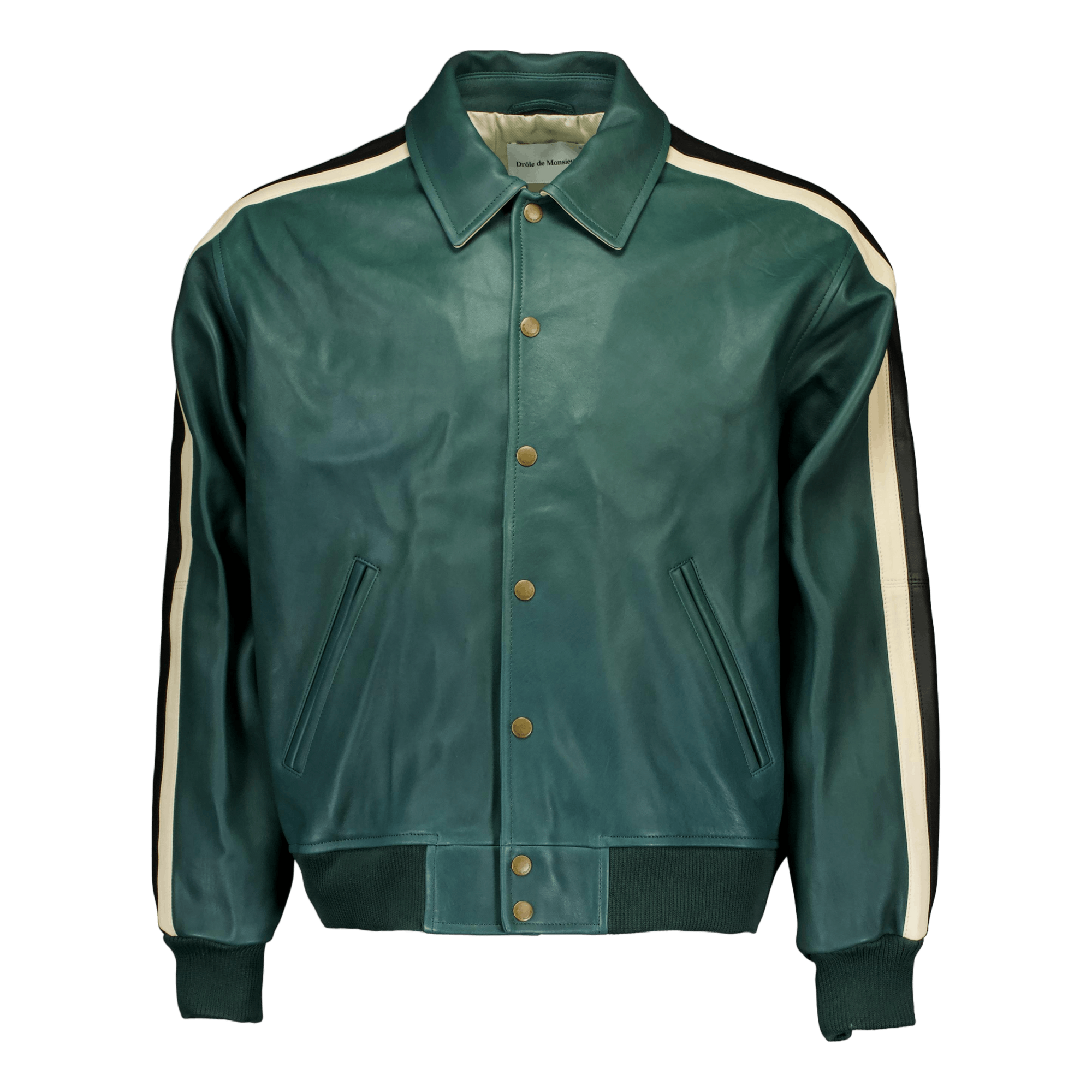 Le Blouson Cuir Forest Green