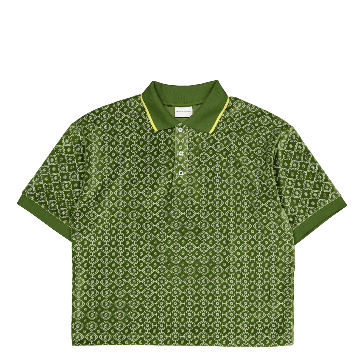 Le Polo Monogramme Green