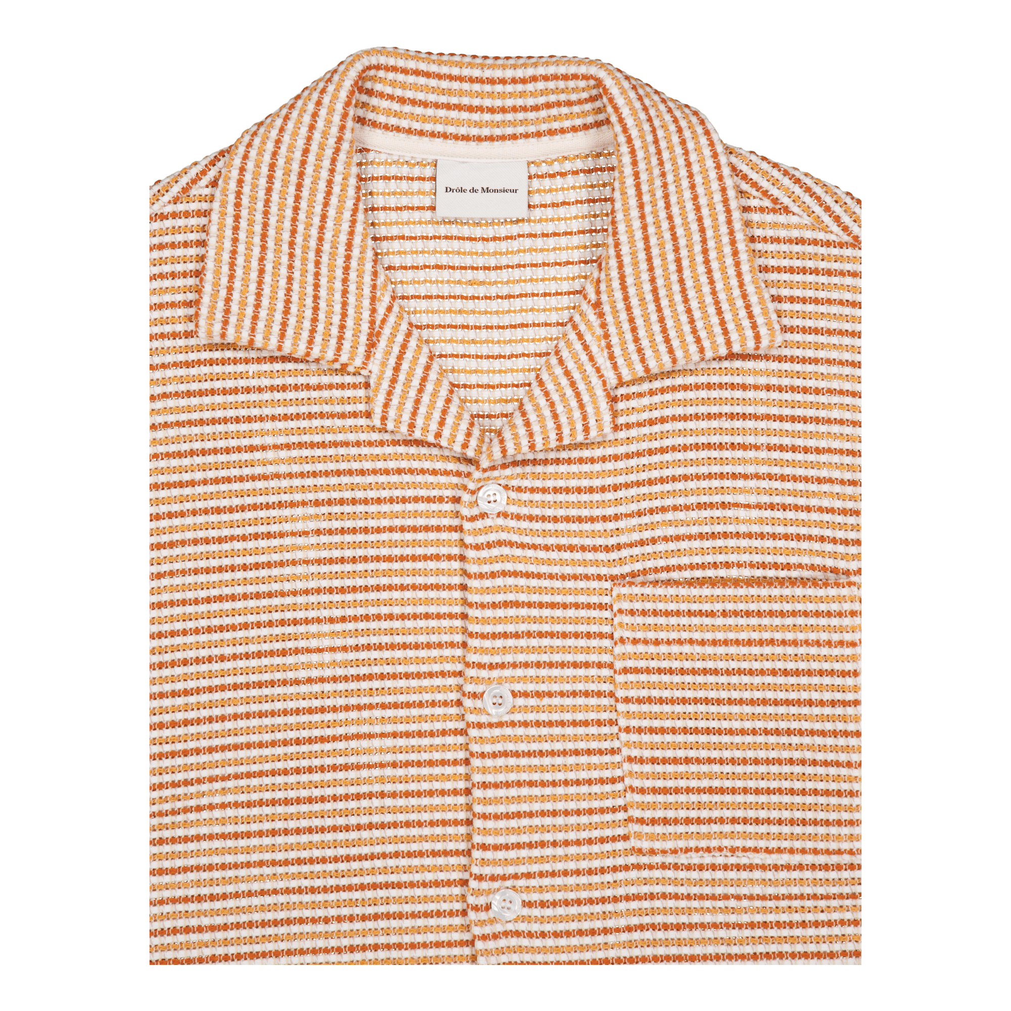 La Chemise Tweed Orange