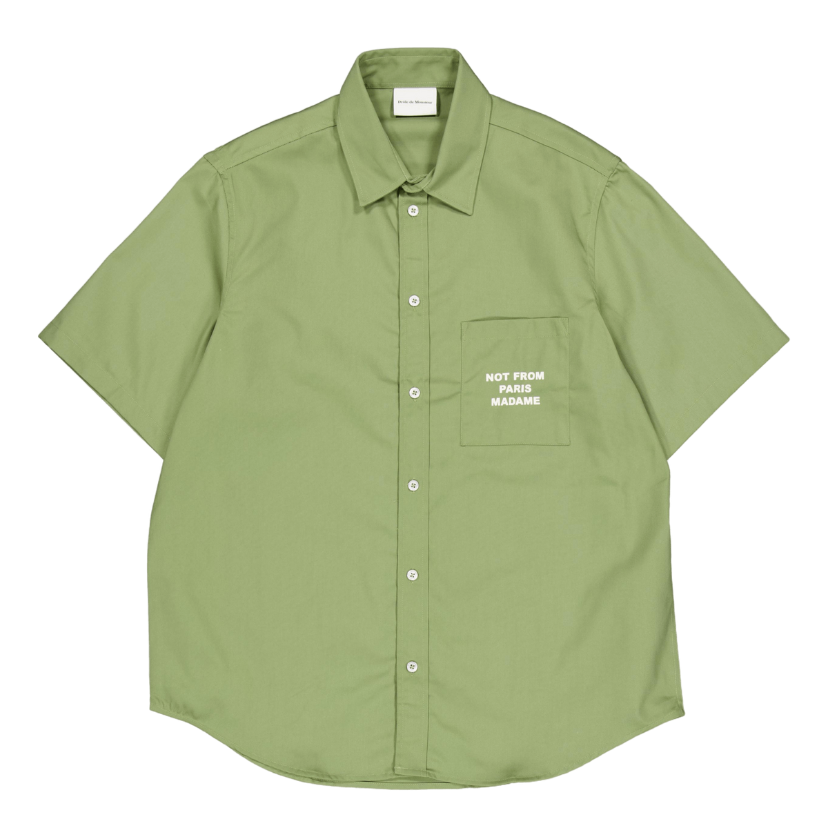 La Chemise Slogan Light Khaki