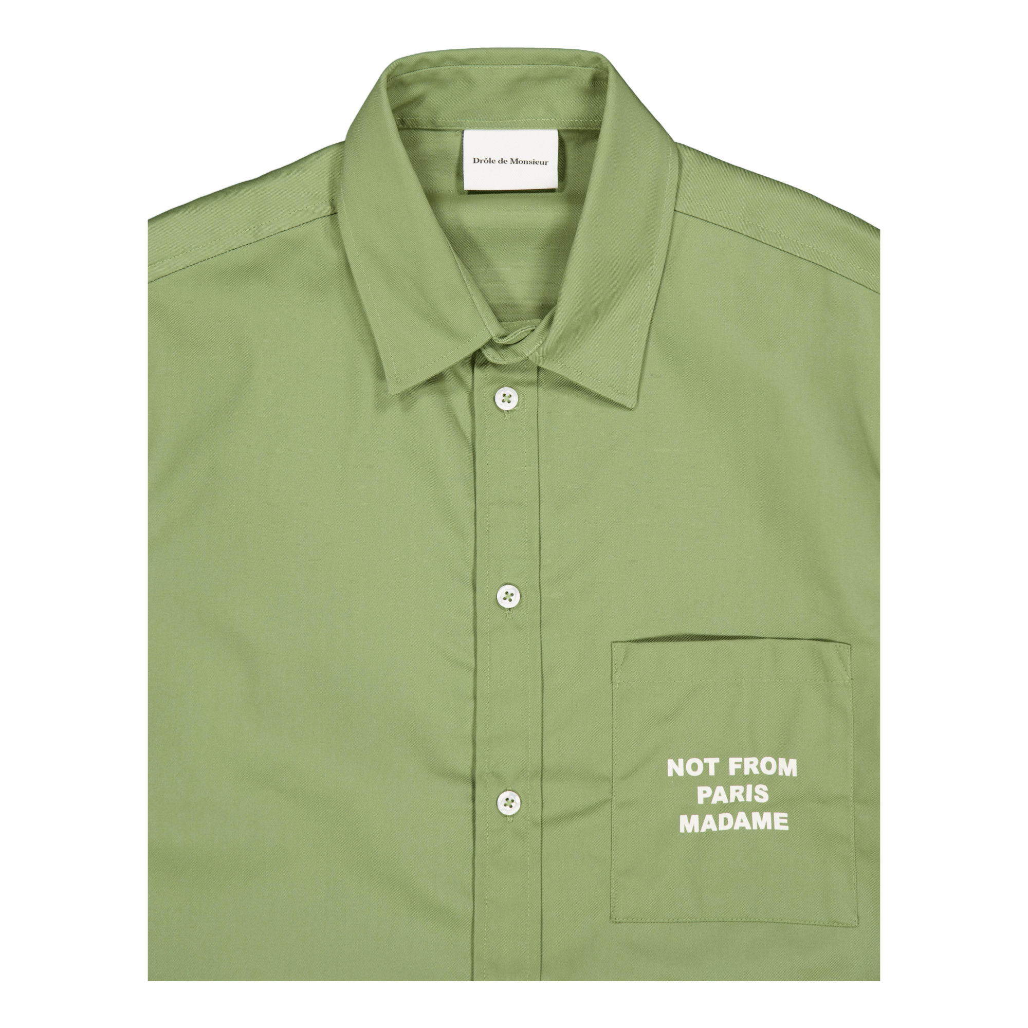 La Chemise Slogan Light Khaki