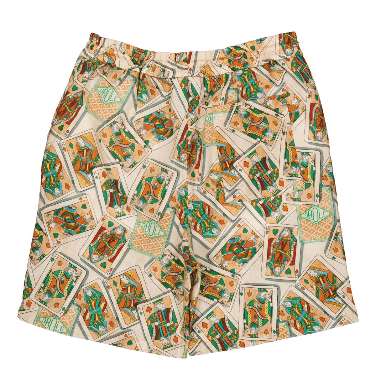 Le Short Jeu De Cartes Peach