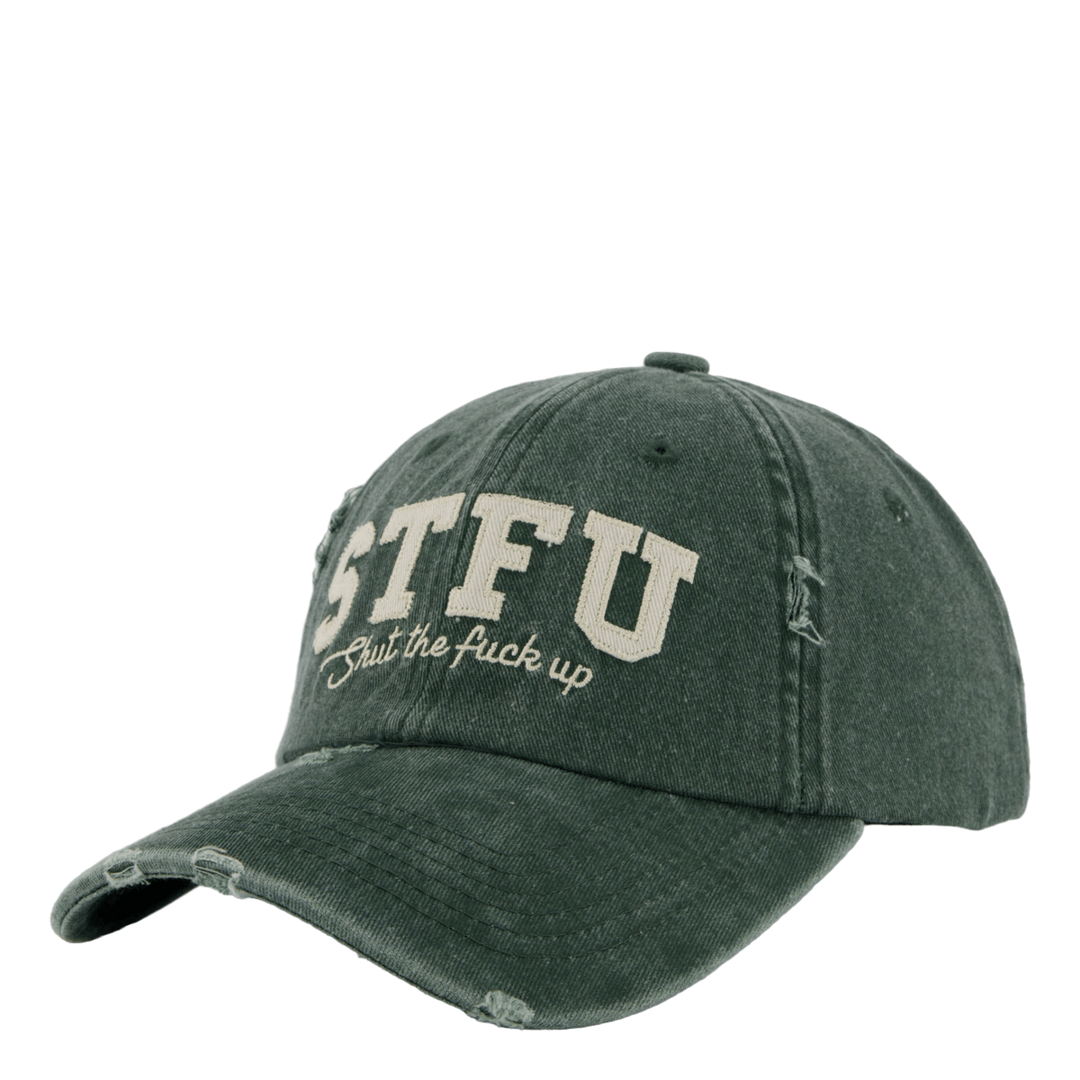 Stfu Vintage Dad Cap Washed Green