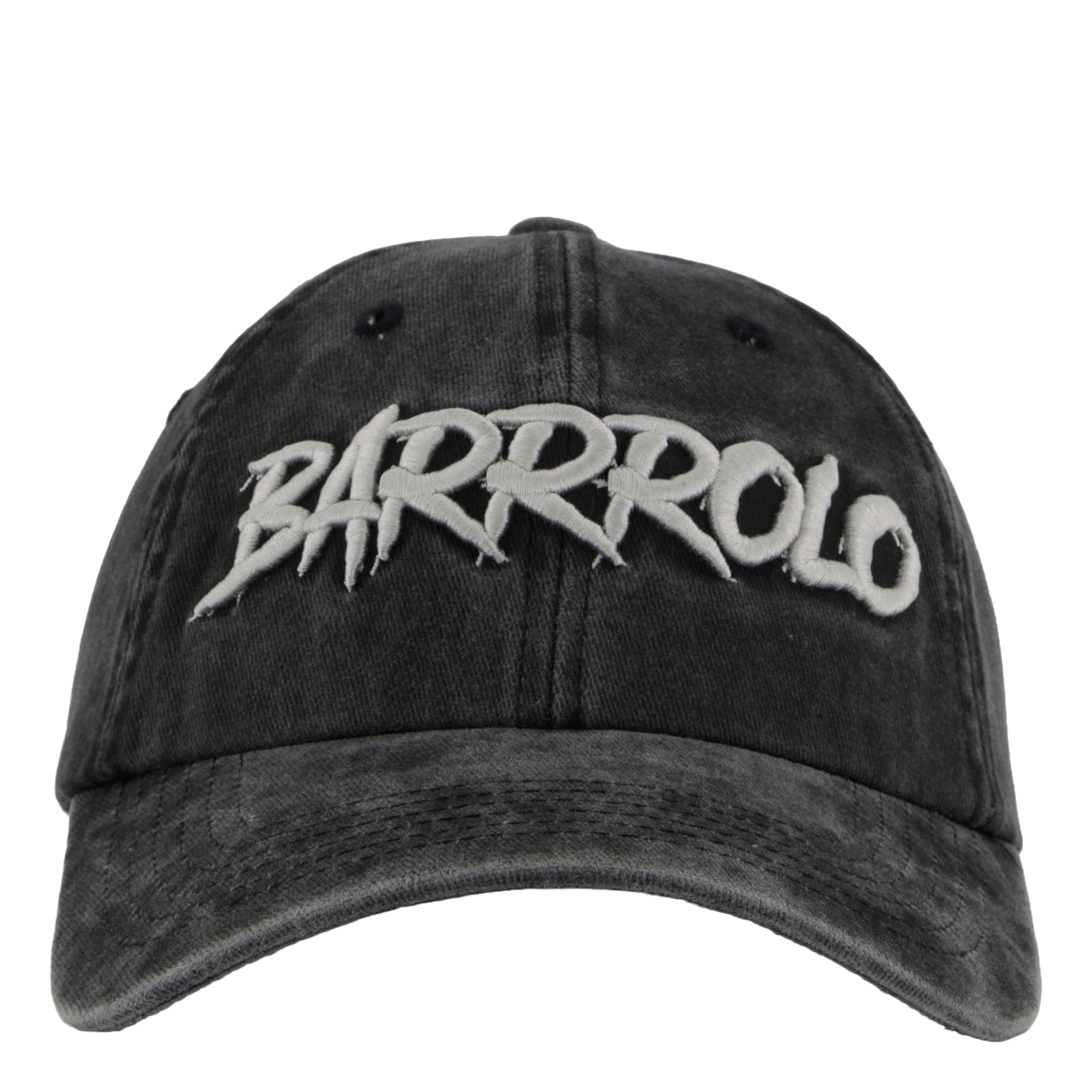 Barrrolo Dad Cap Washed Black