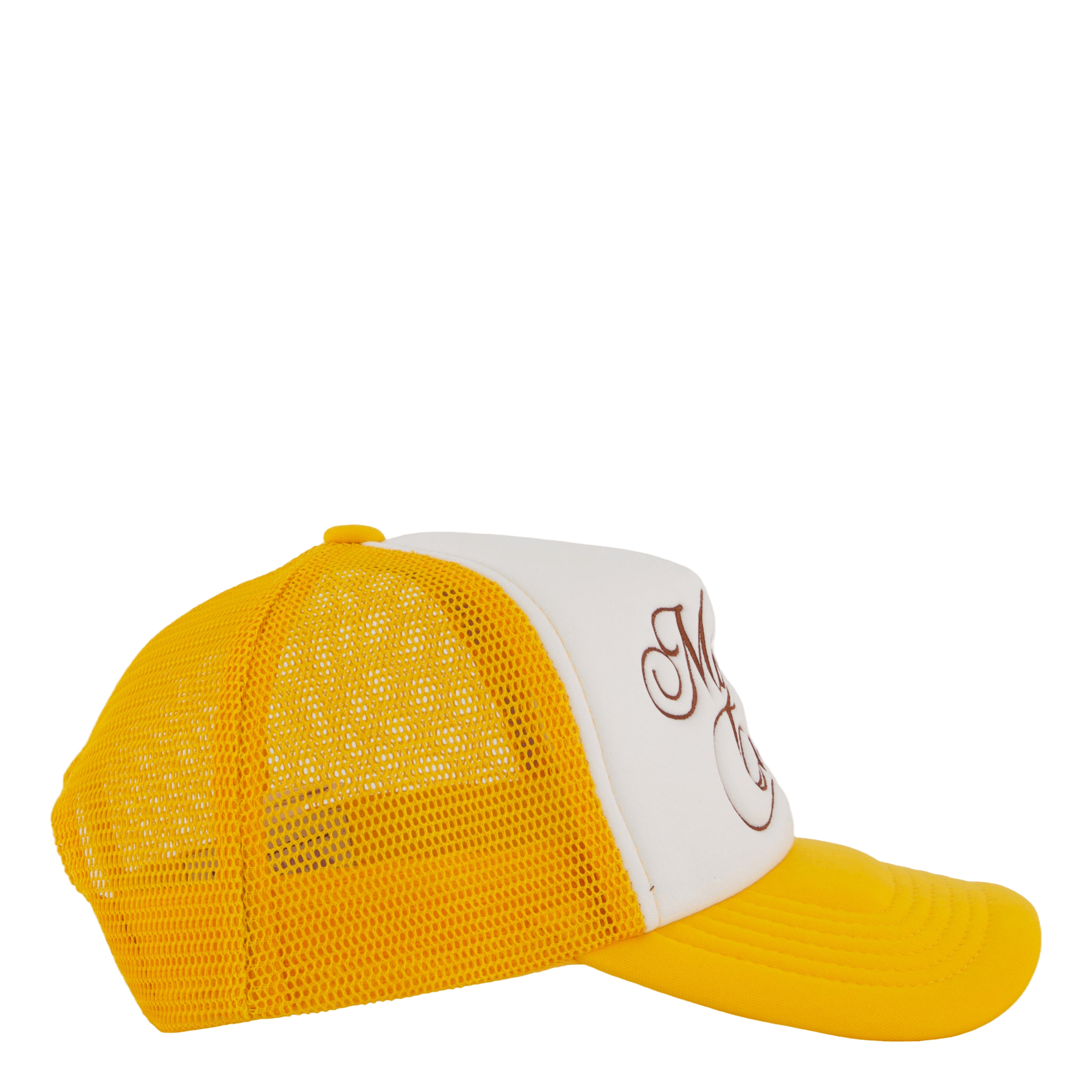 Monsieur Caviar Trucker Cap Yellow