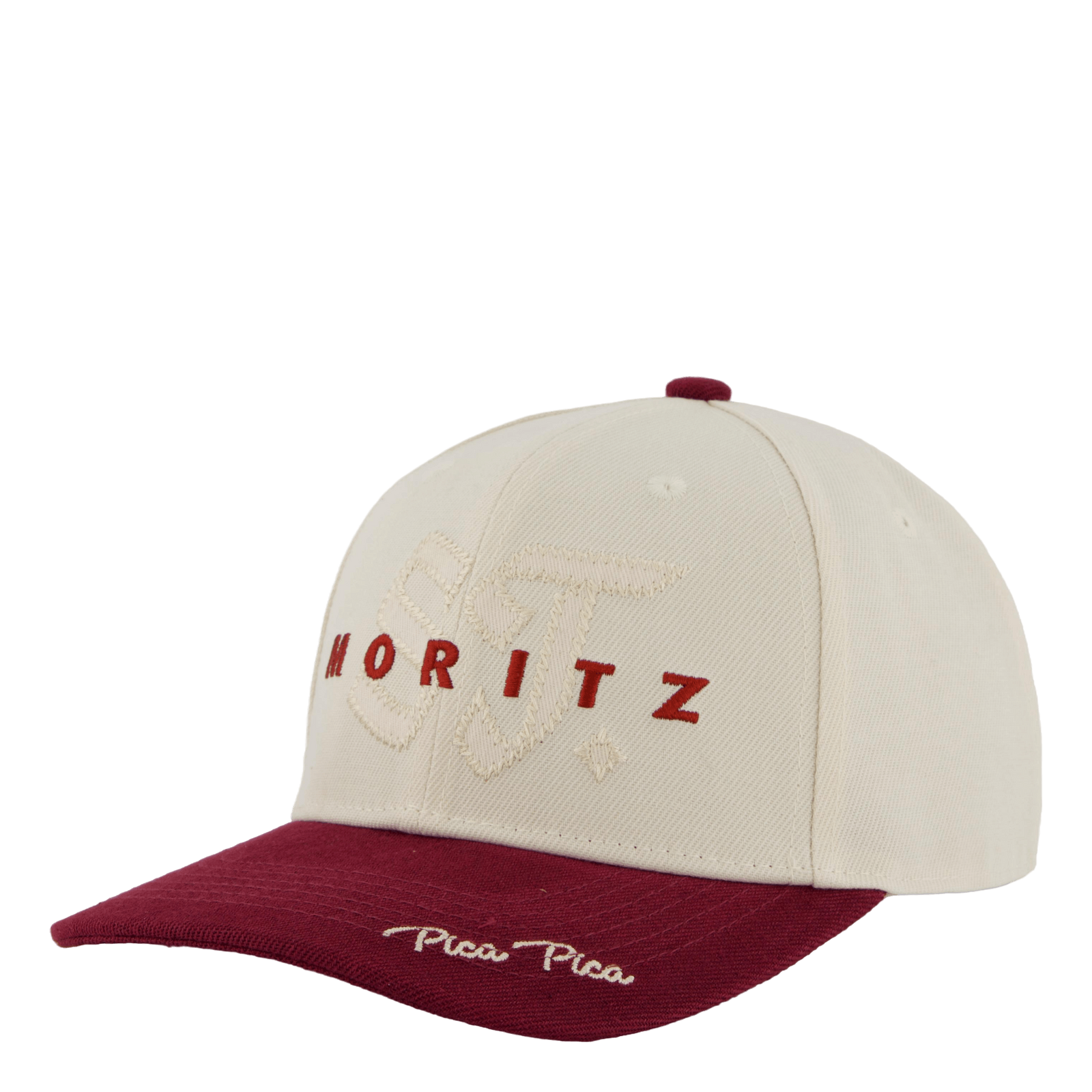 St Moritz Snapback Cap Off-white/plumm