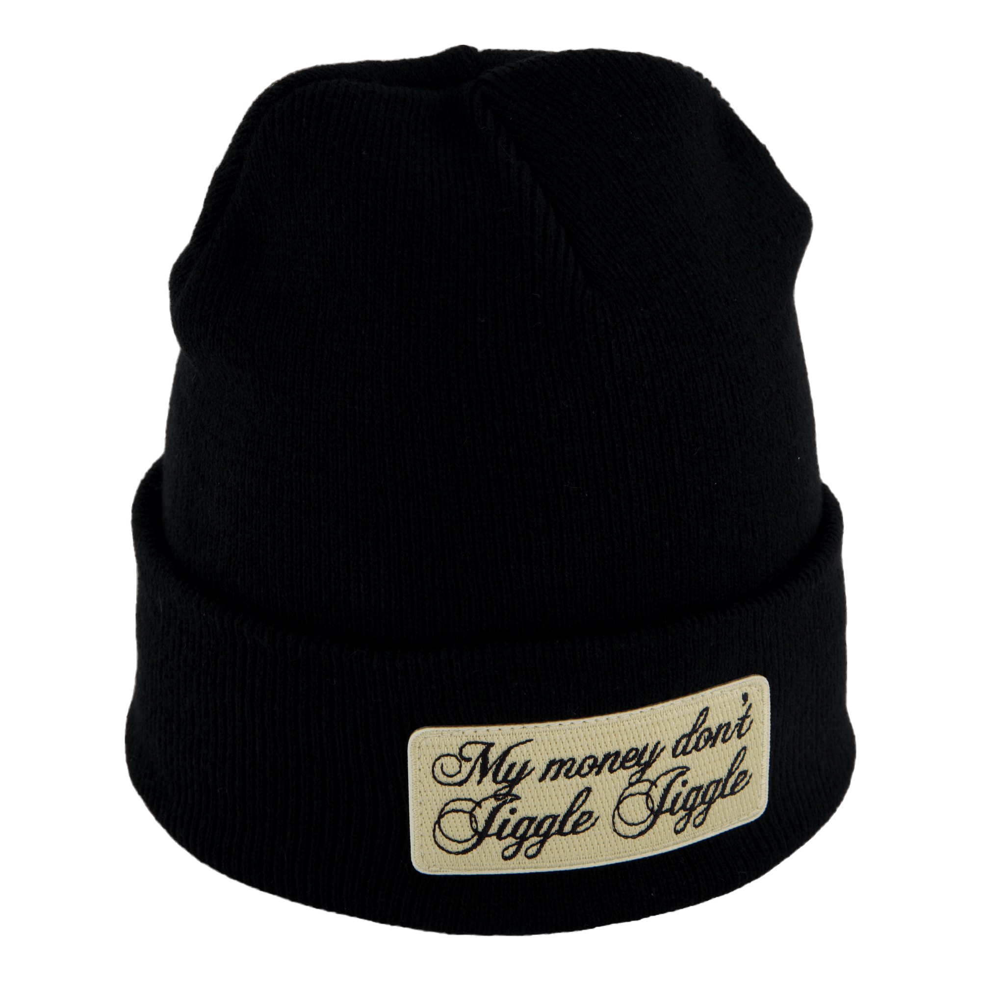 Jiggle Jiggle Beanie Black