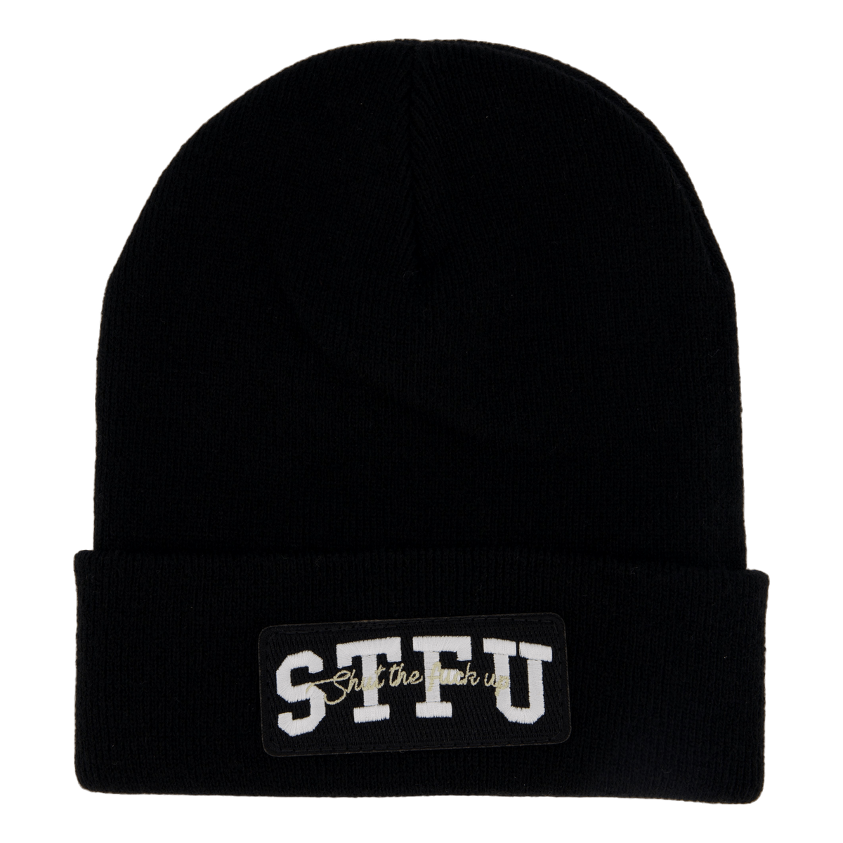 Stfu Beanie Black