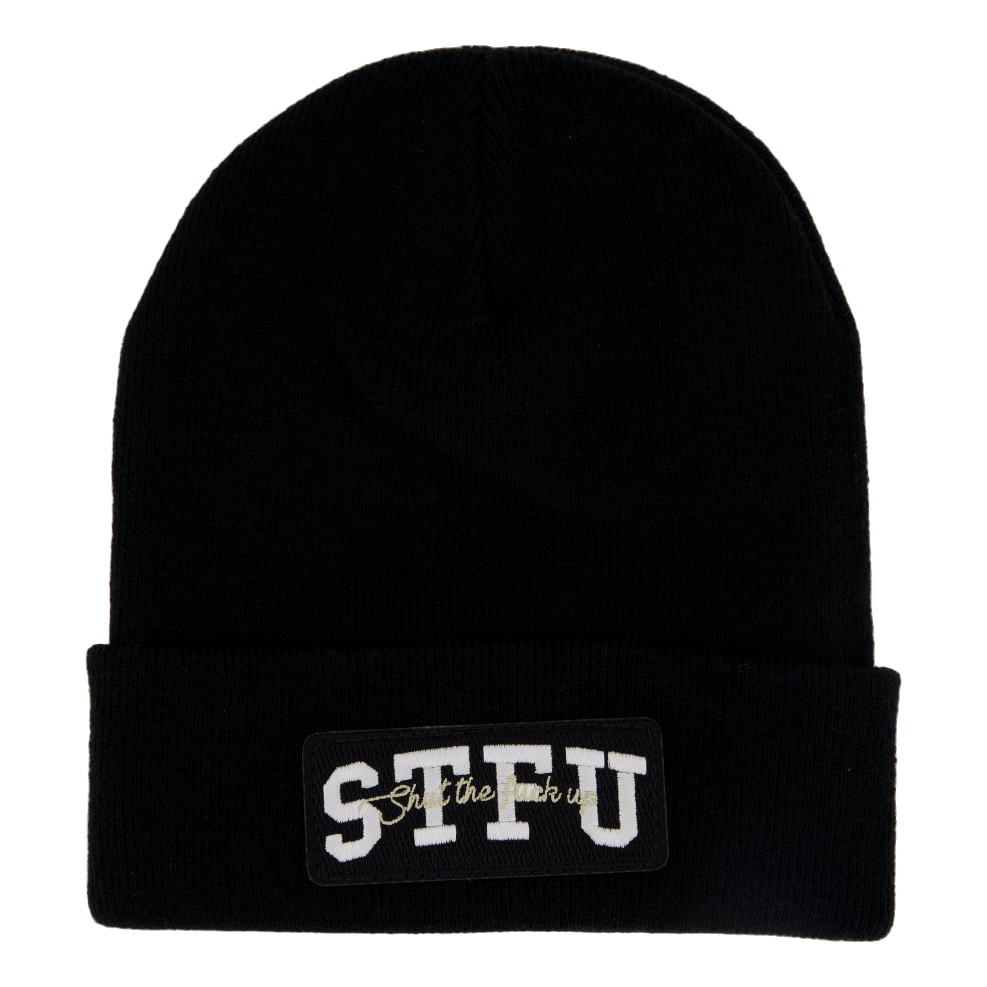 Stfu Beanie Black