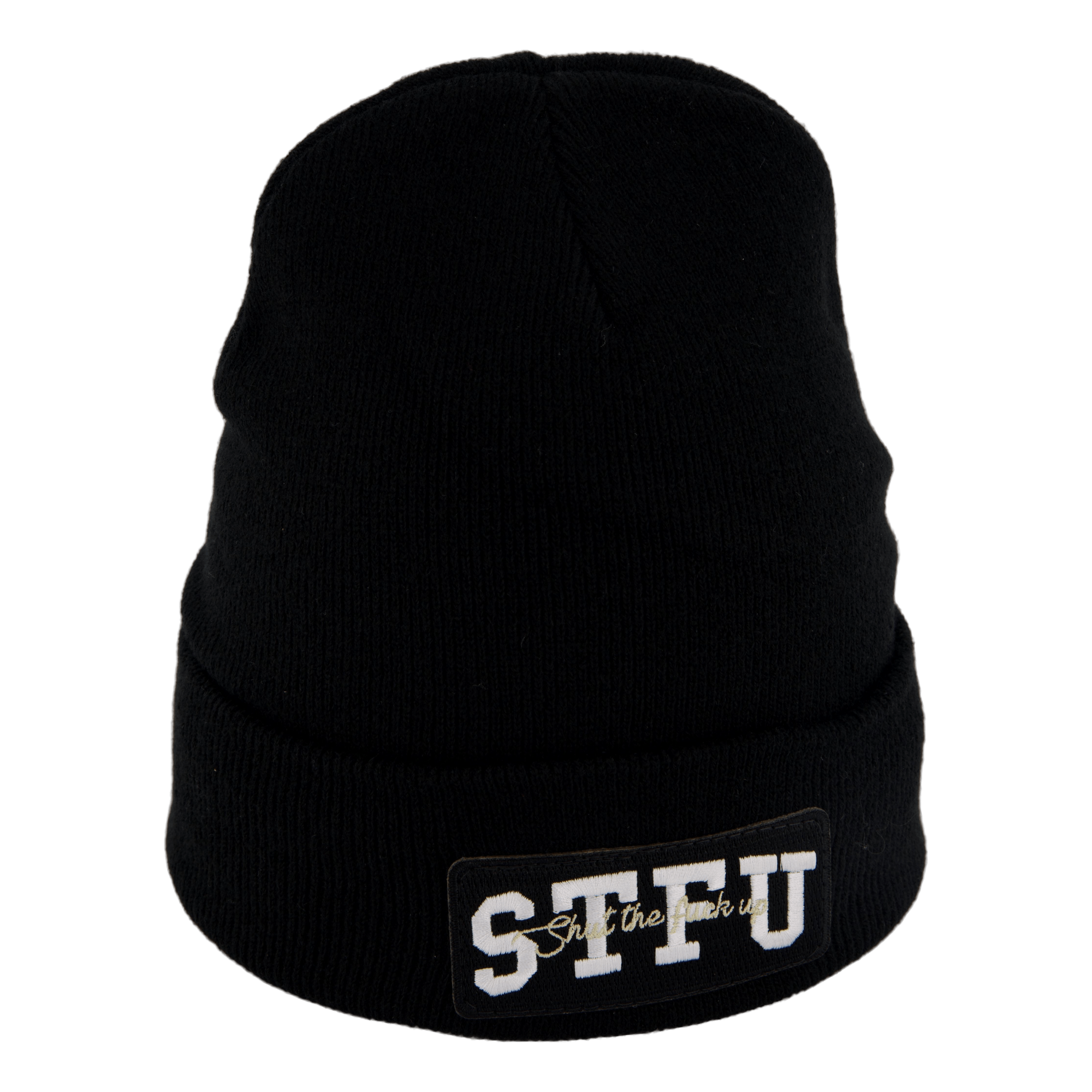 Stfu Beanie Black