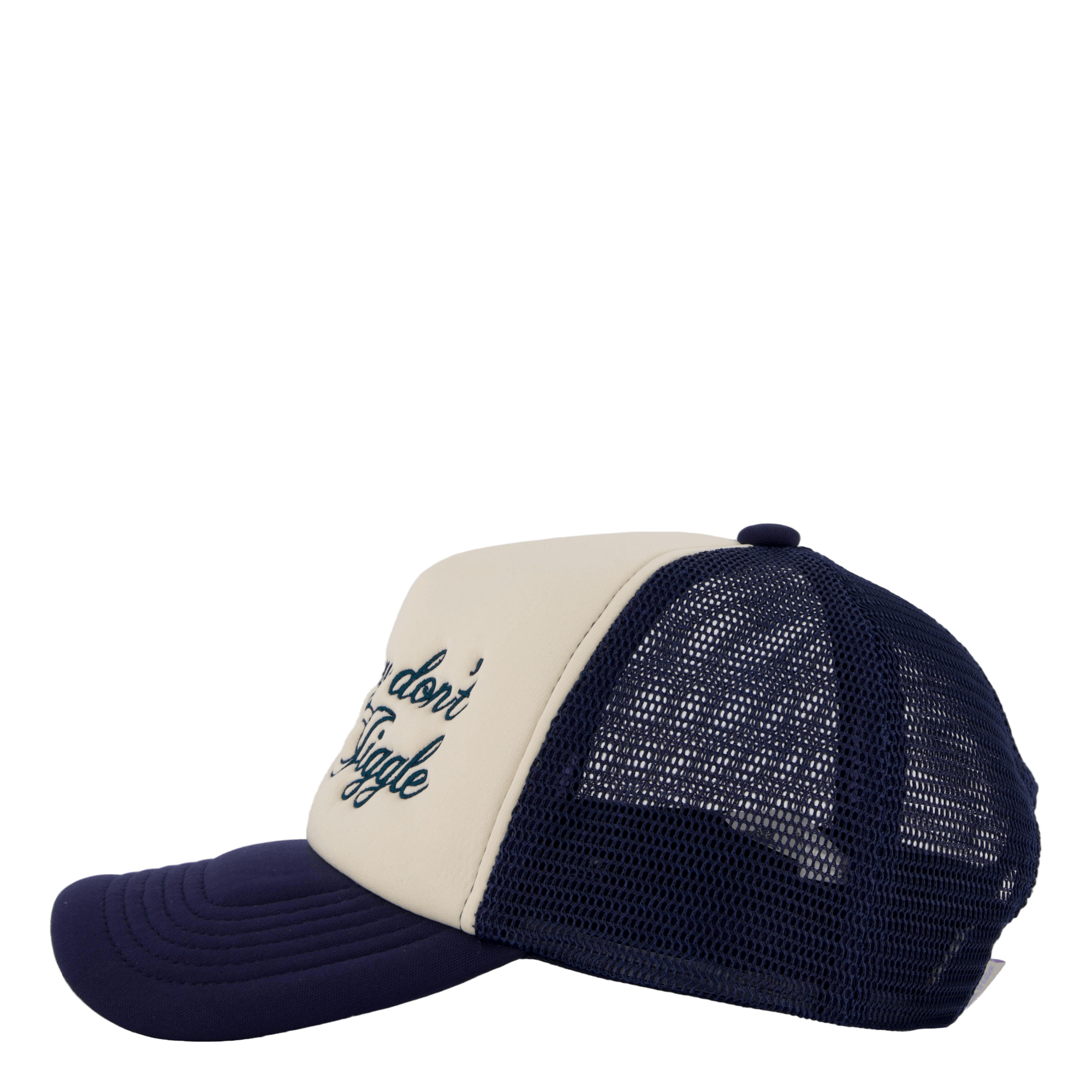 Jiggle Jiggle Trucker Cap Navy