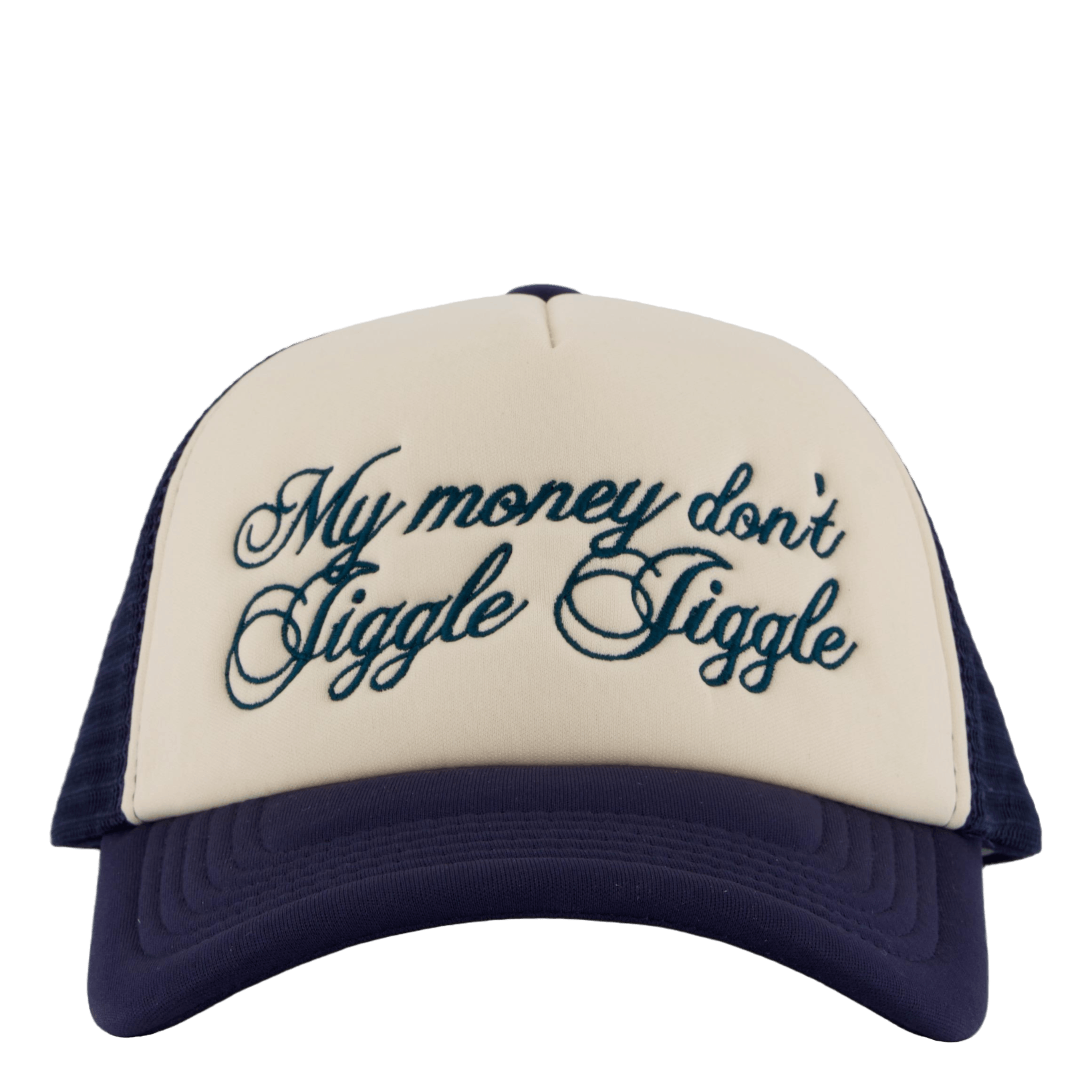 Jiggle Jiggle Trucker Cap Navy